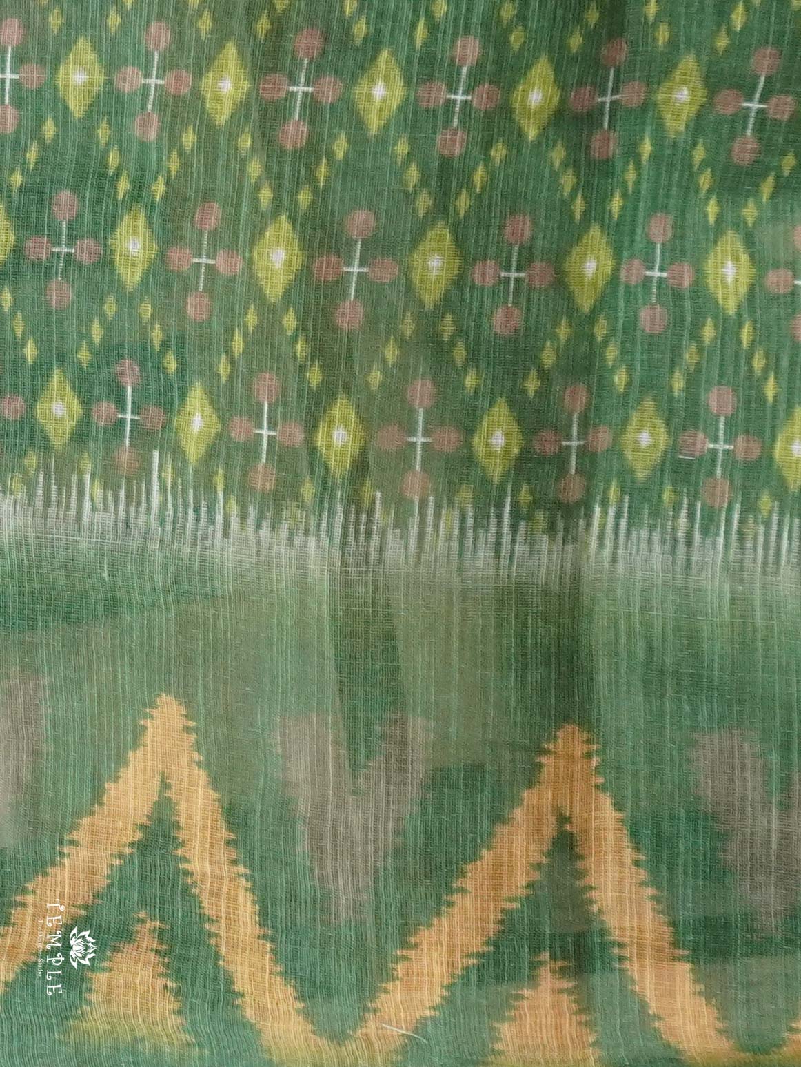 Linen Cotton Saree | TTDS2680