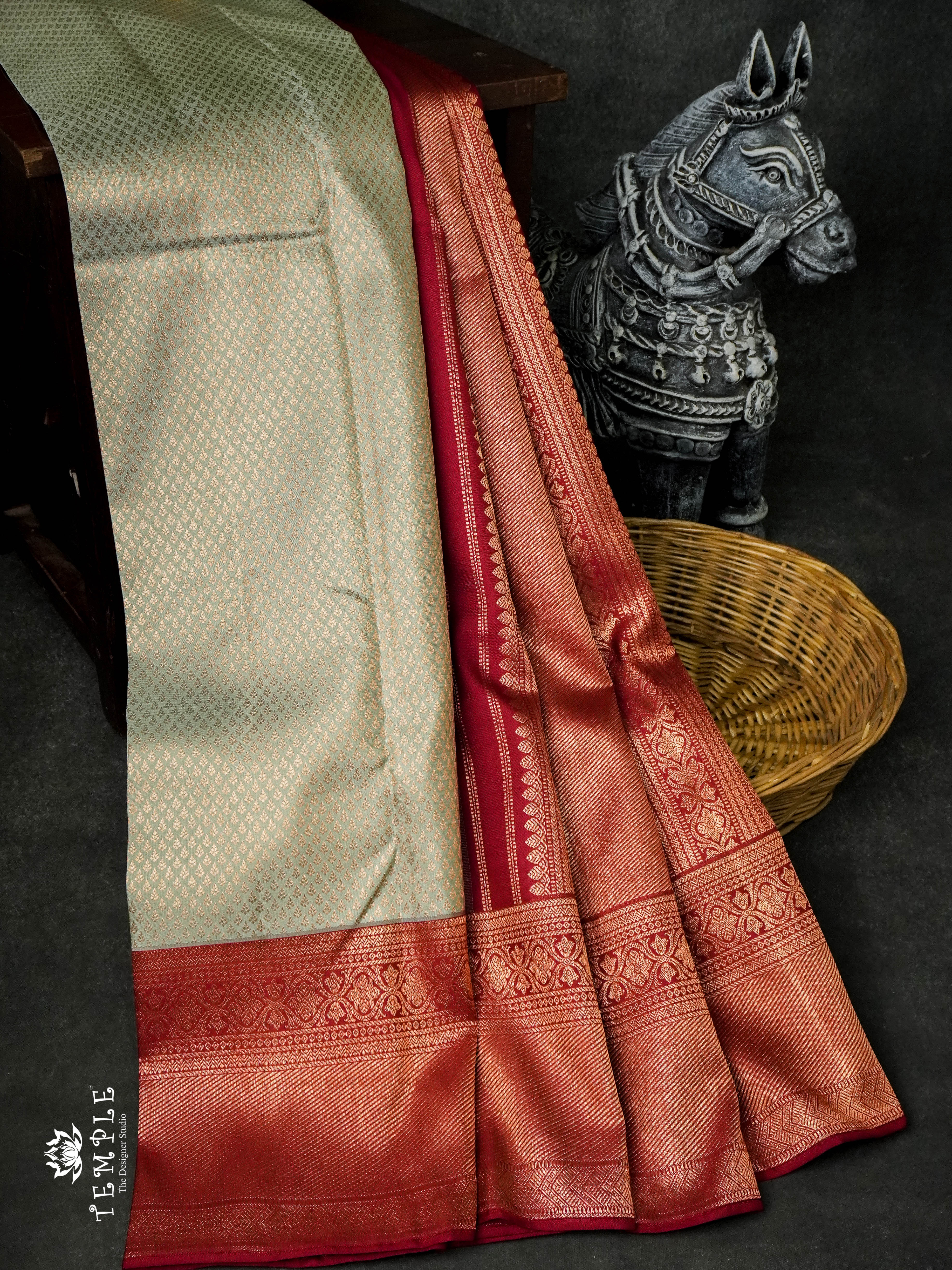 Elegant Pure Silk Saree With Soft and Comfortable Silk Fabric | TTDS933