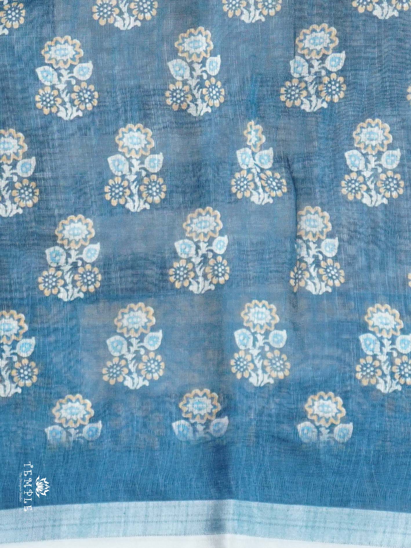 Linen Cotton Saree | TTDS2680