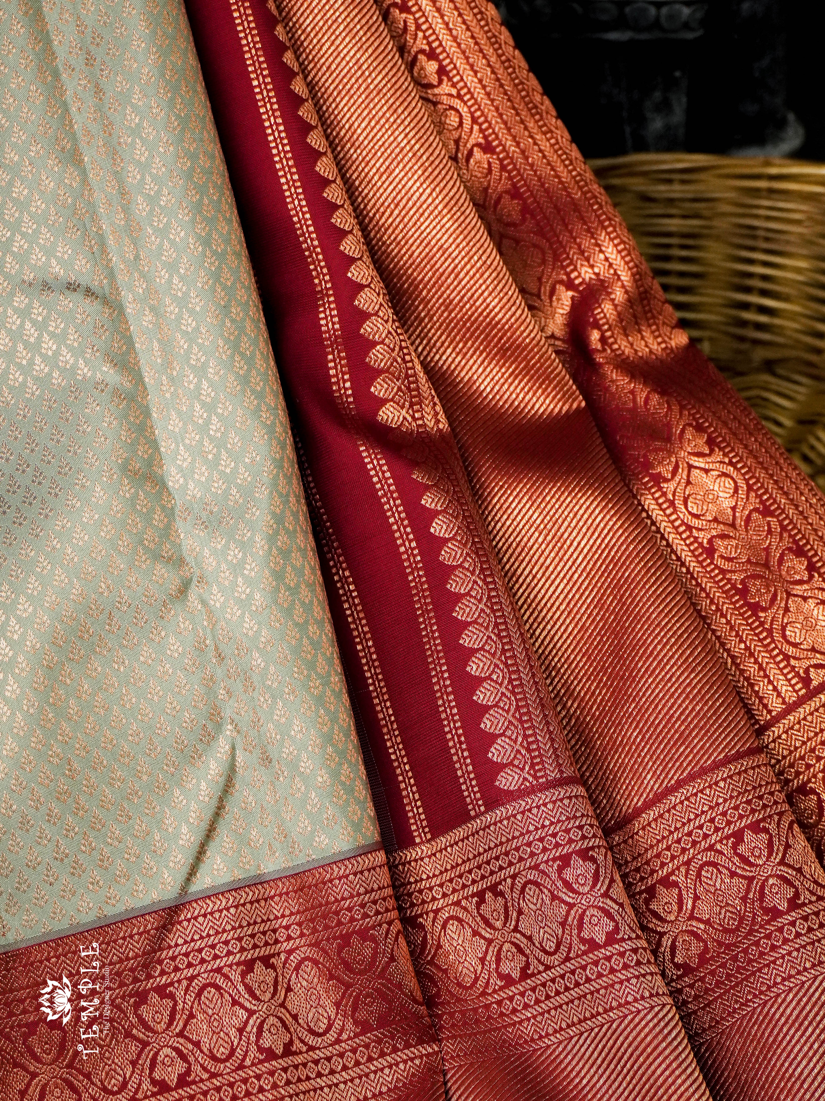 Elegant Pure Silk Saree With Soft and Comfortable Silk Fabric  | TTDS933