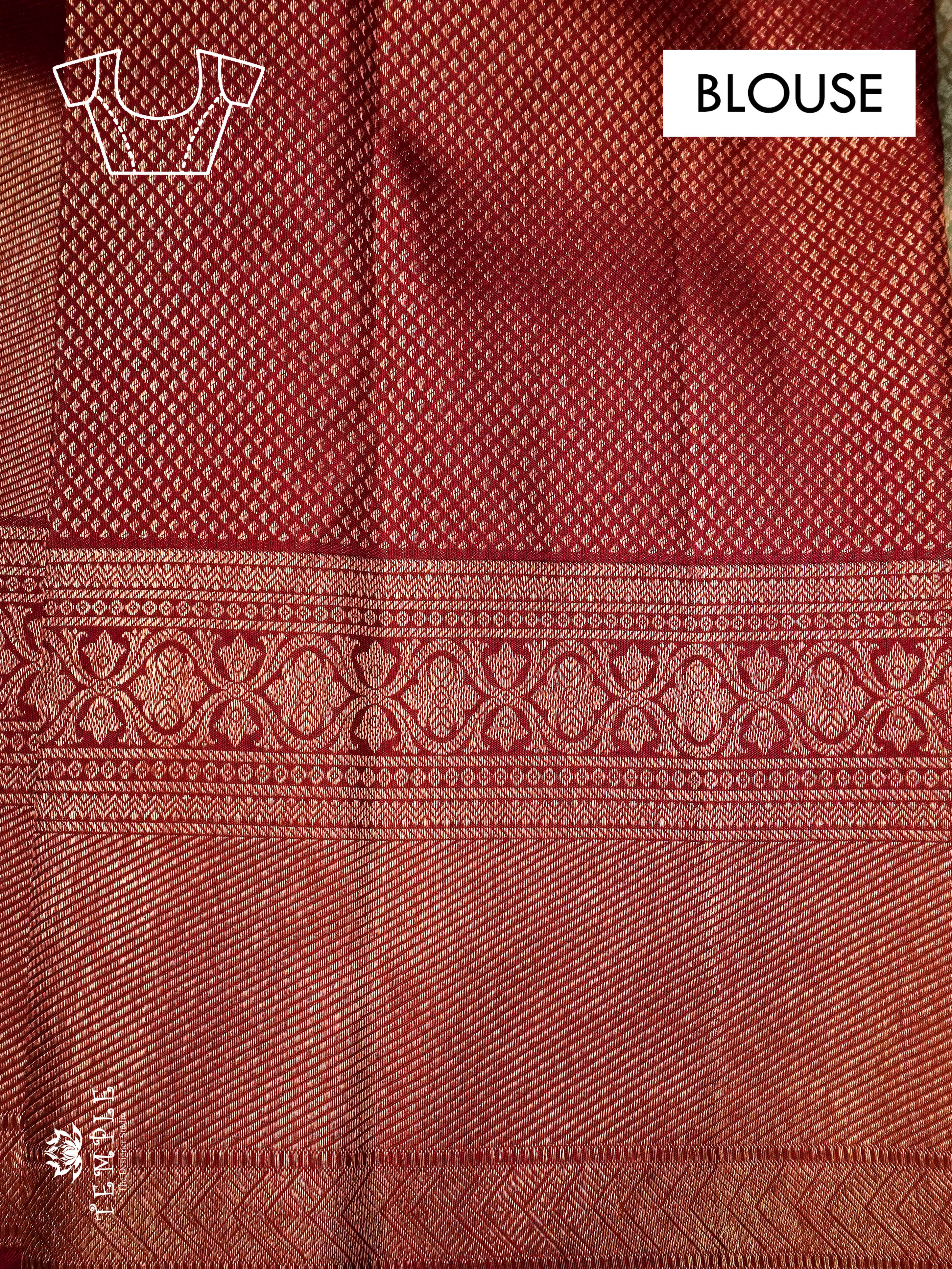 Elegant Pure Silk Saree With Soft and Comfortable Silk Fabric  | TTDS933