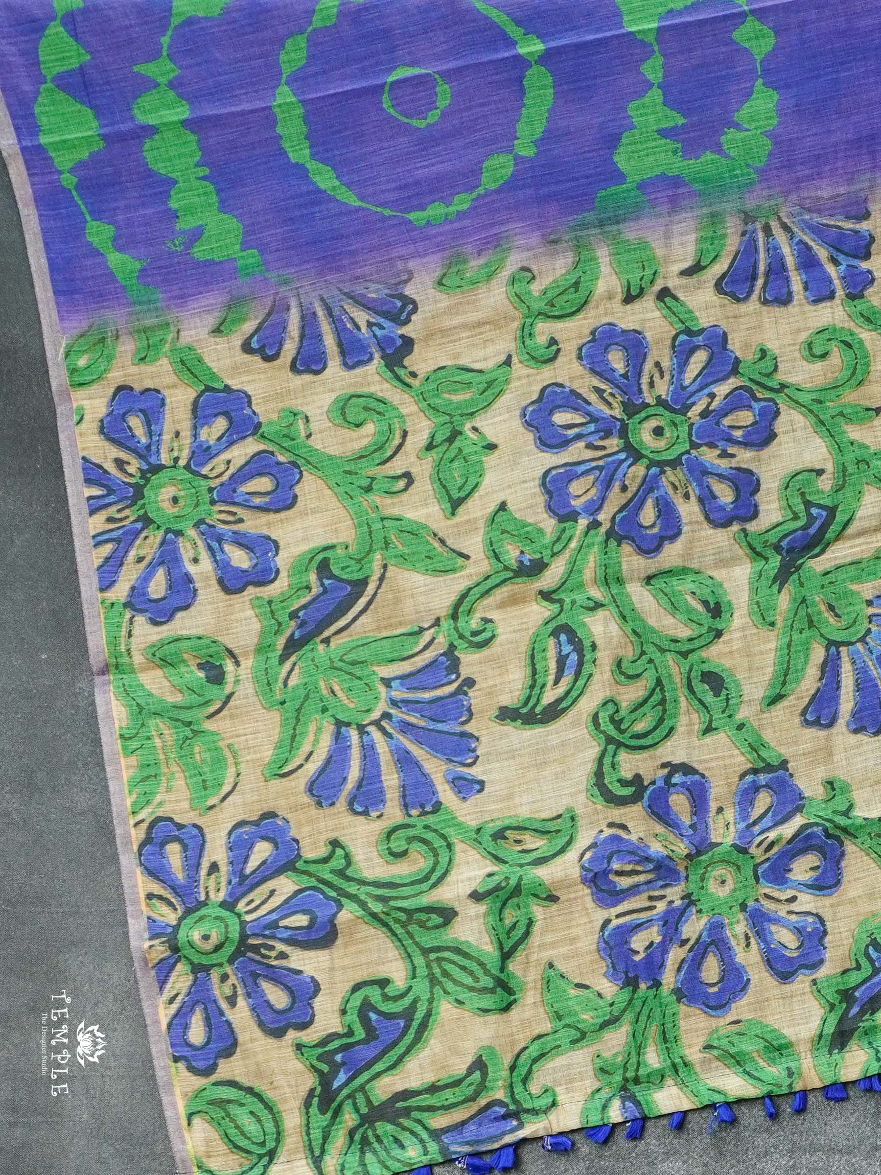 Chanderi Cotton Saree | TTDS2753