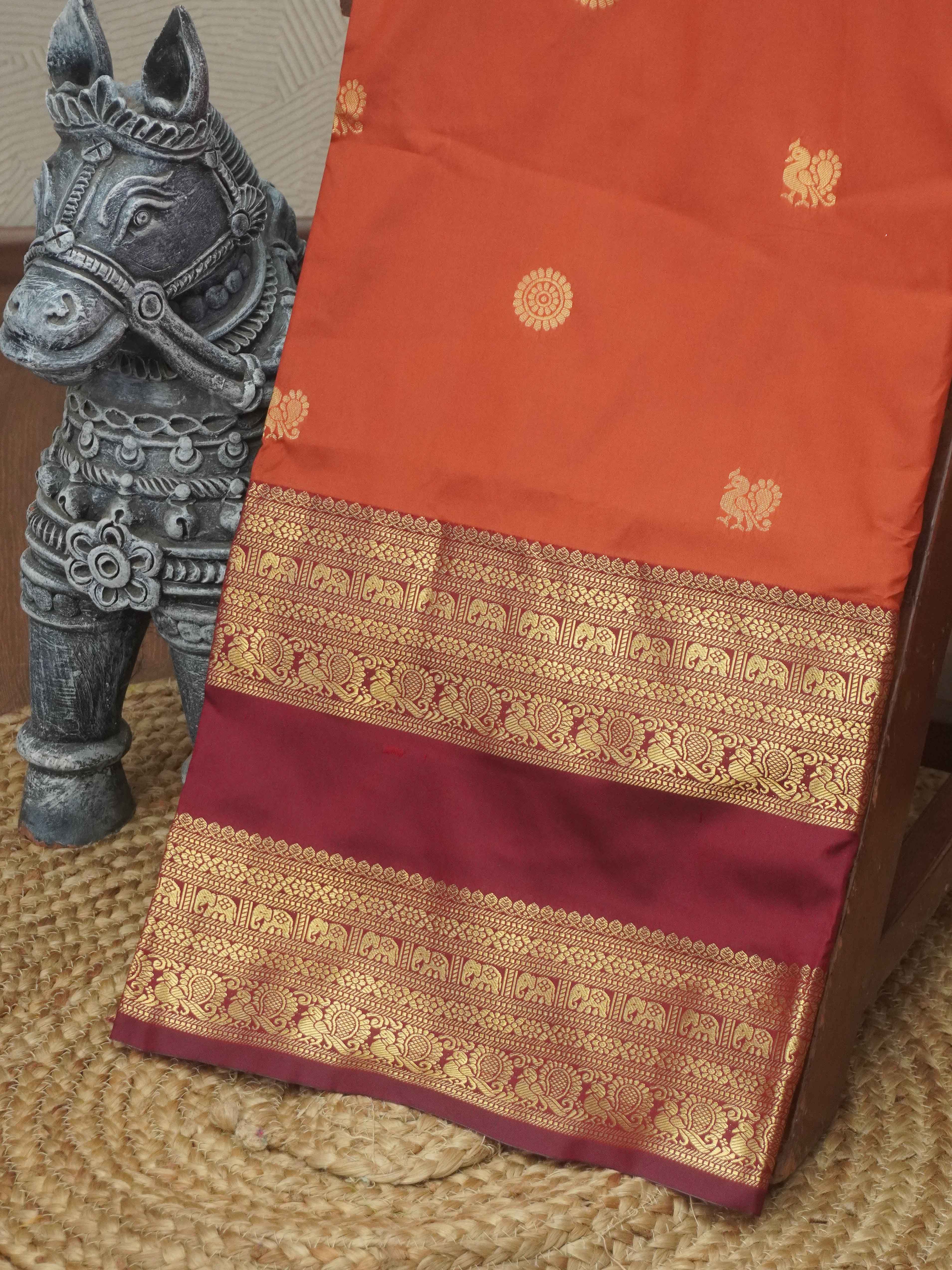 Semi Silk Saree | TTDS3181