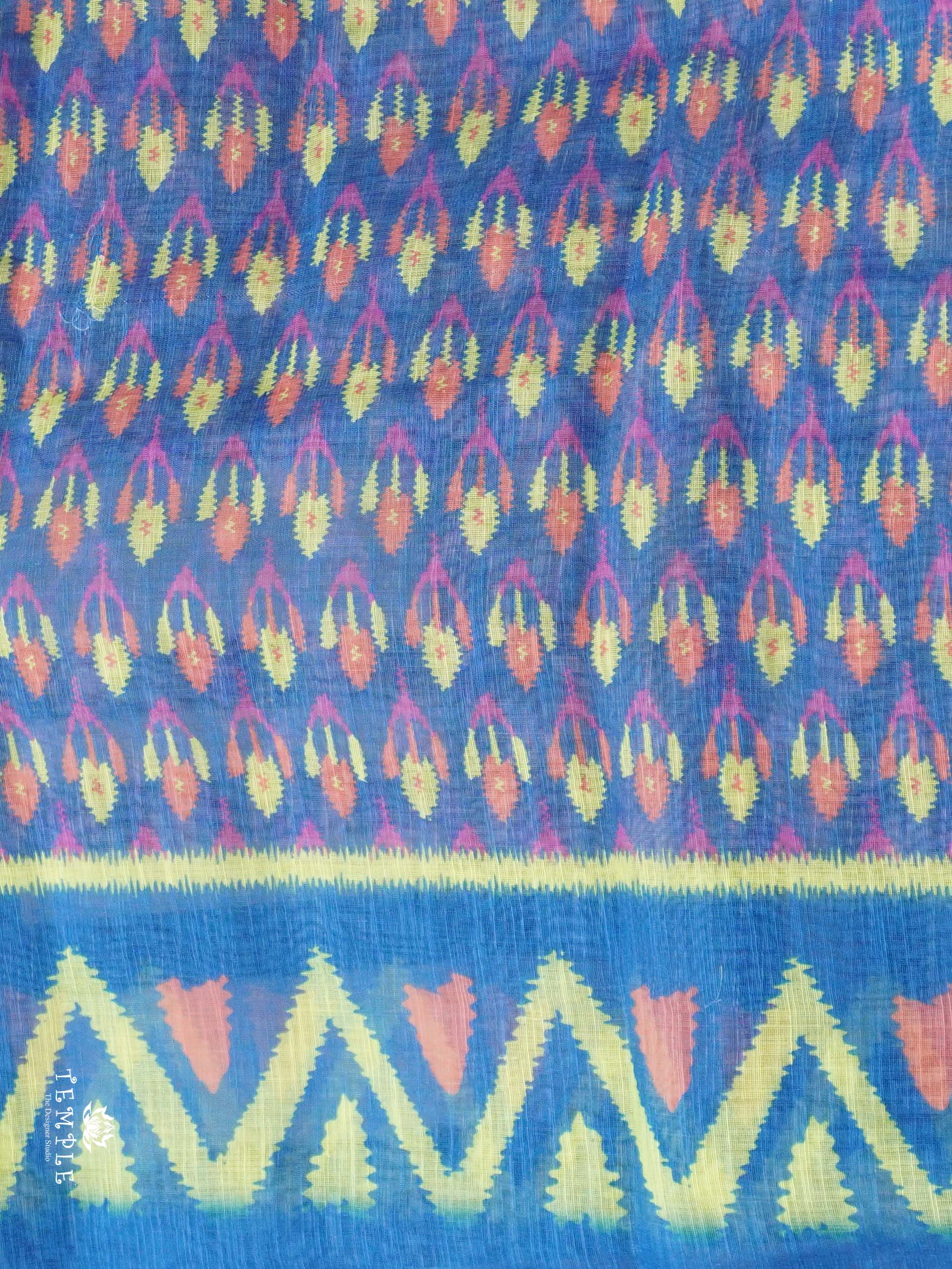 Linen Cotton Saree | TTDS2680