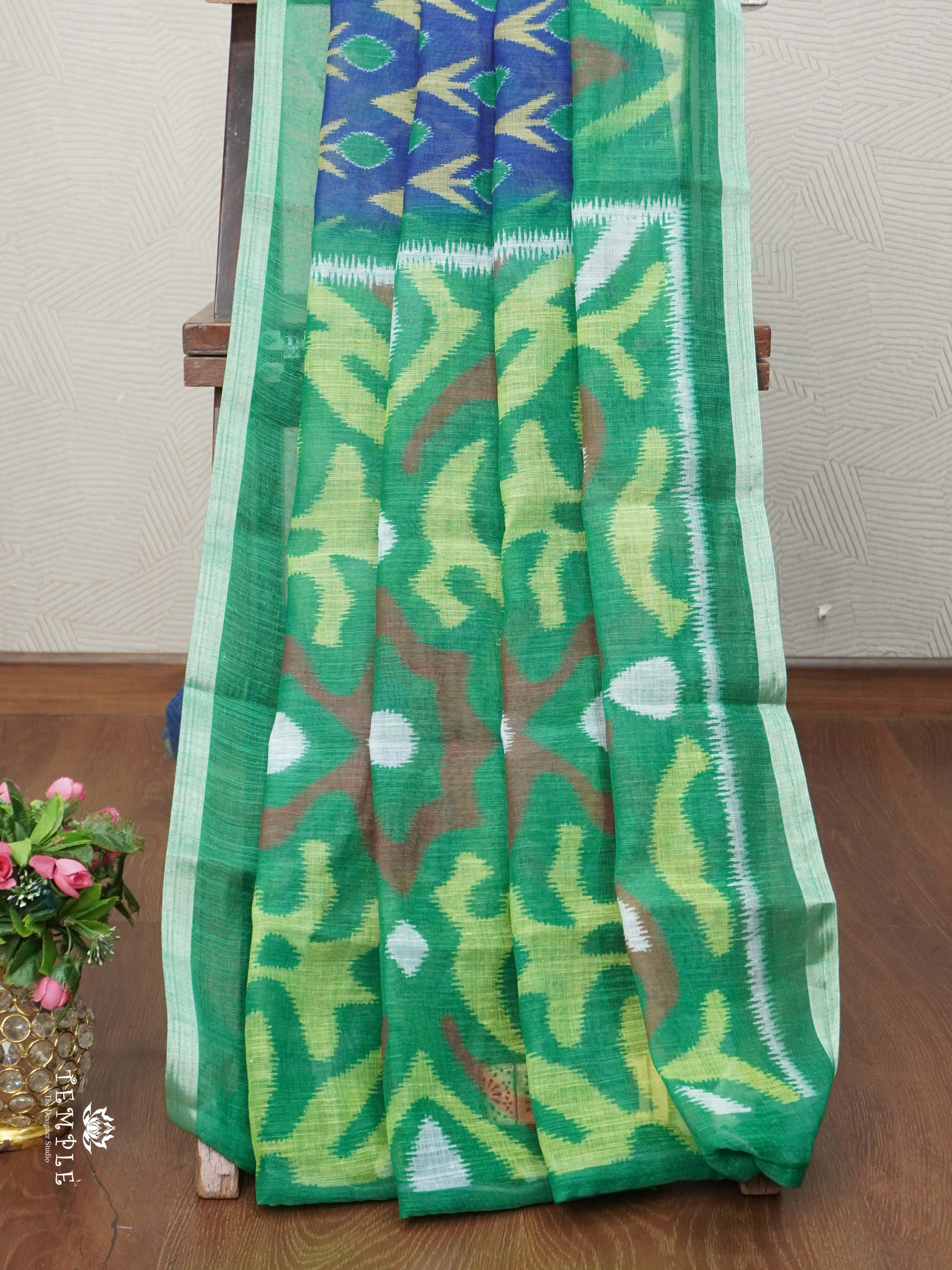 Linen Cotton Saree | TTDS2680