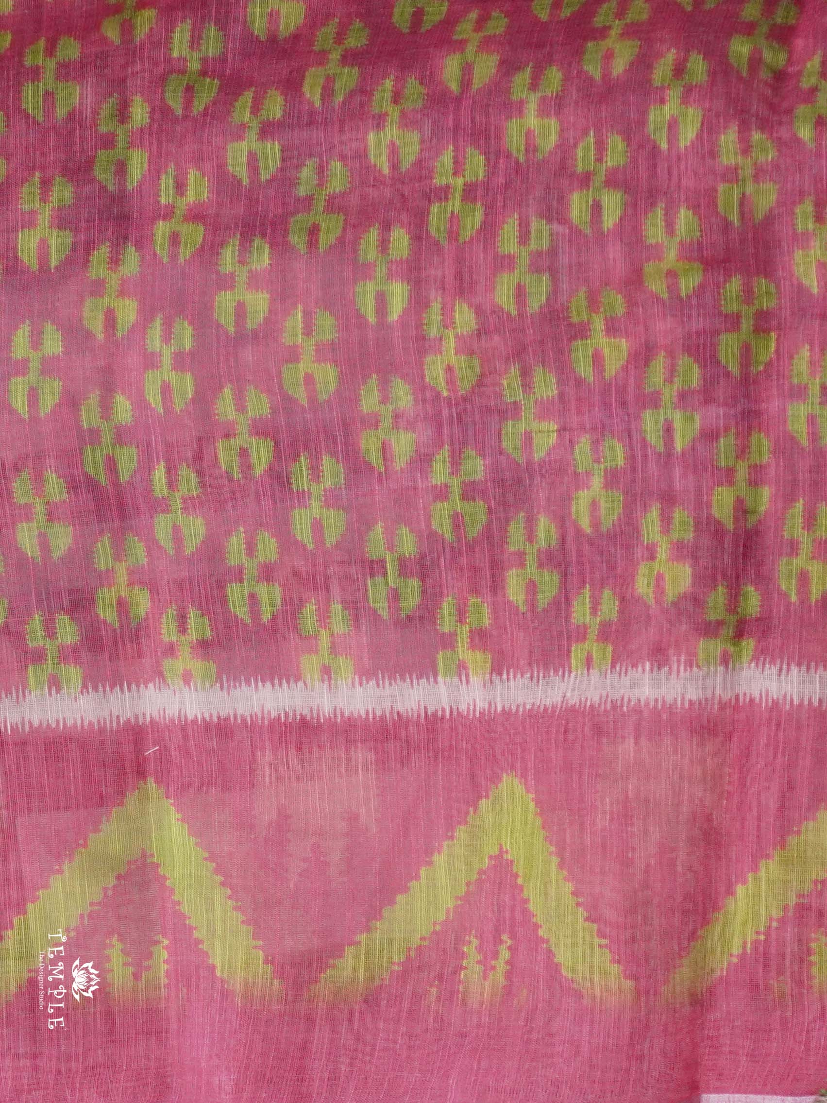 Linen Cotton Saree | TTDS2680