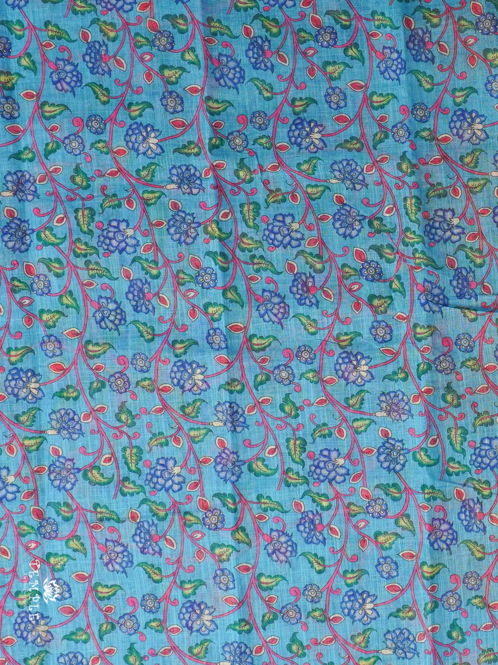 Printed Chanderi Cotton Saree | TTDS2171