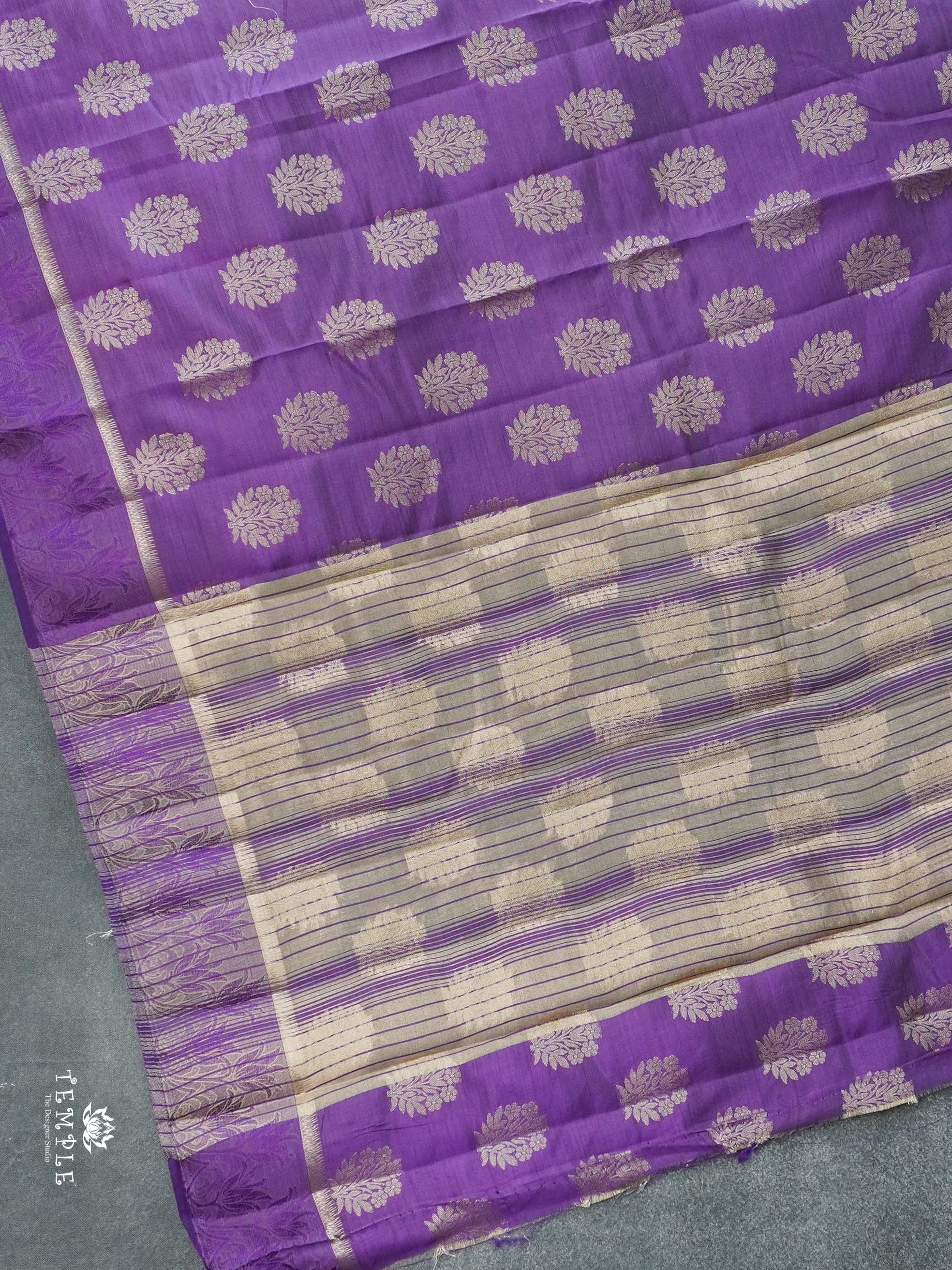 Semi Tussar Silk Saree | TTDS2686