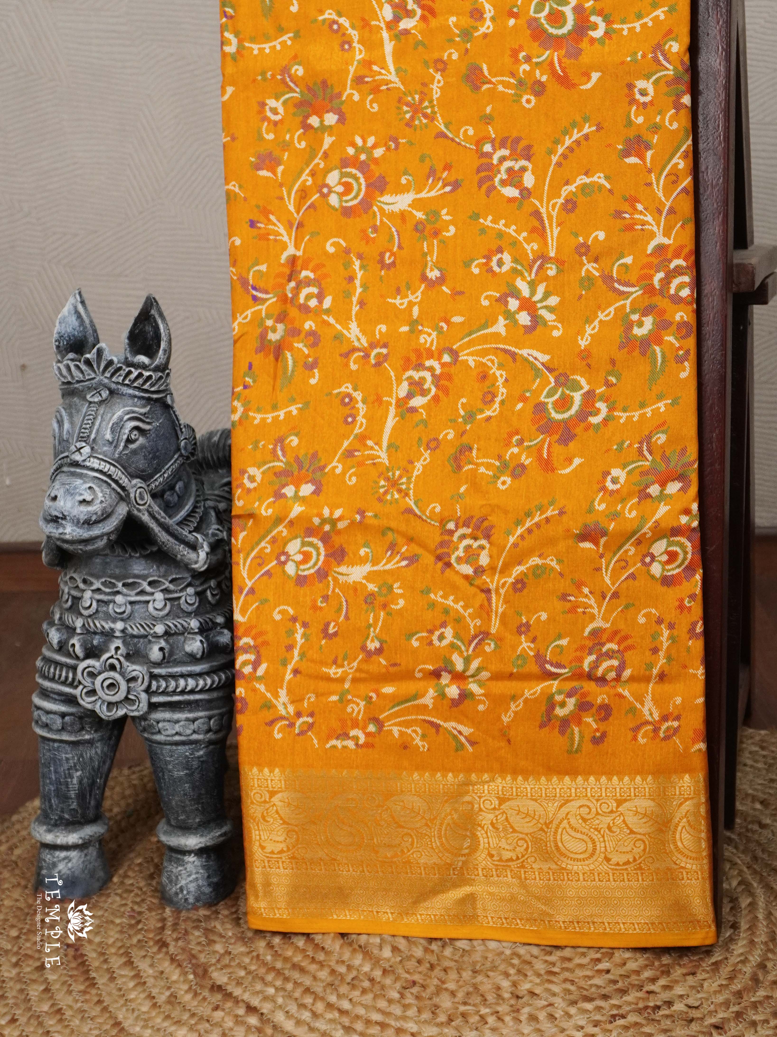 Fancy Cotton Saree | TTDS2765