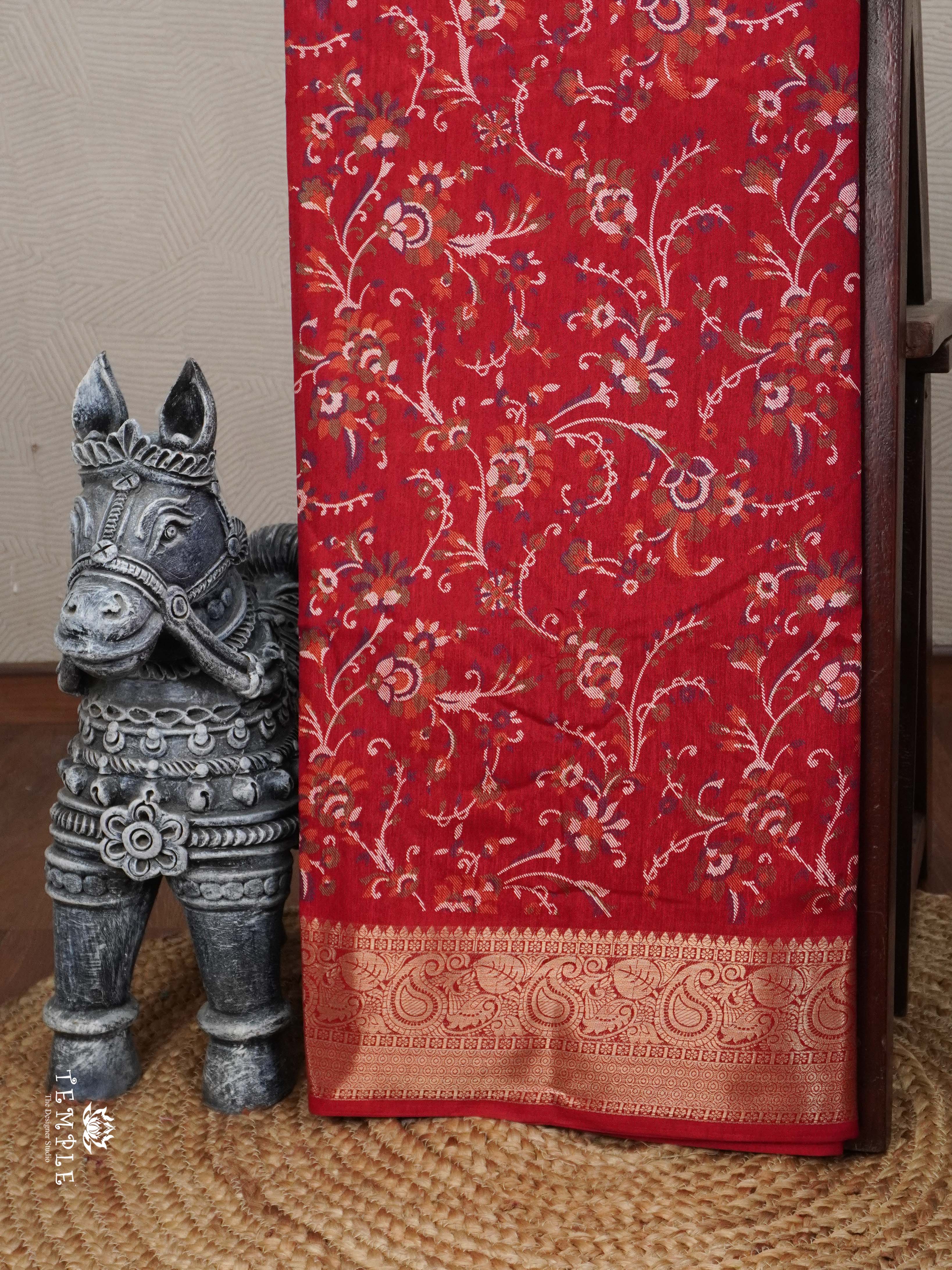 Fancy Cotton Saree | TTDS2765