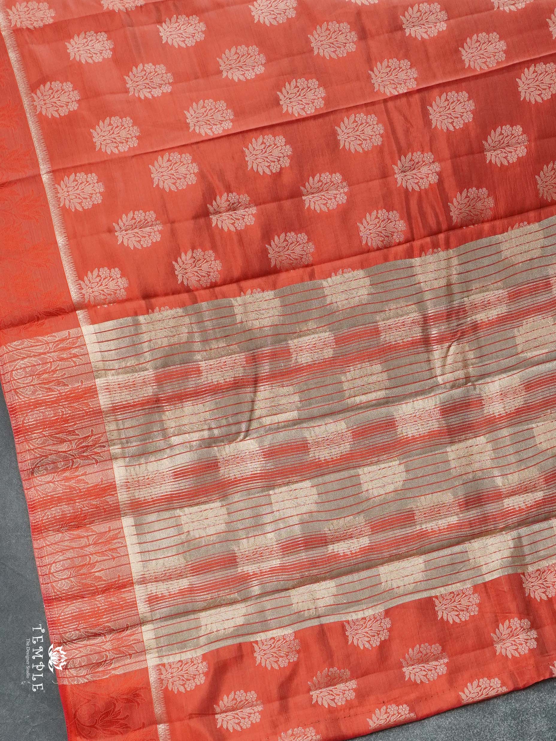 Semi Tussar Silk Saree | TTDS2686