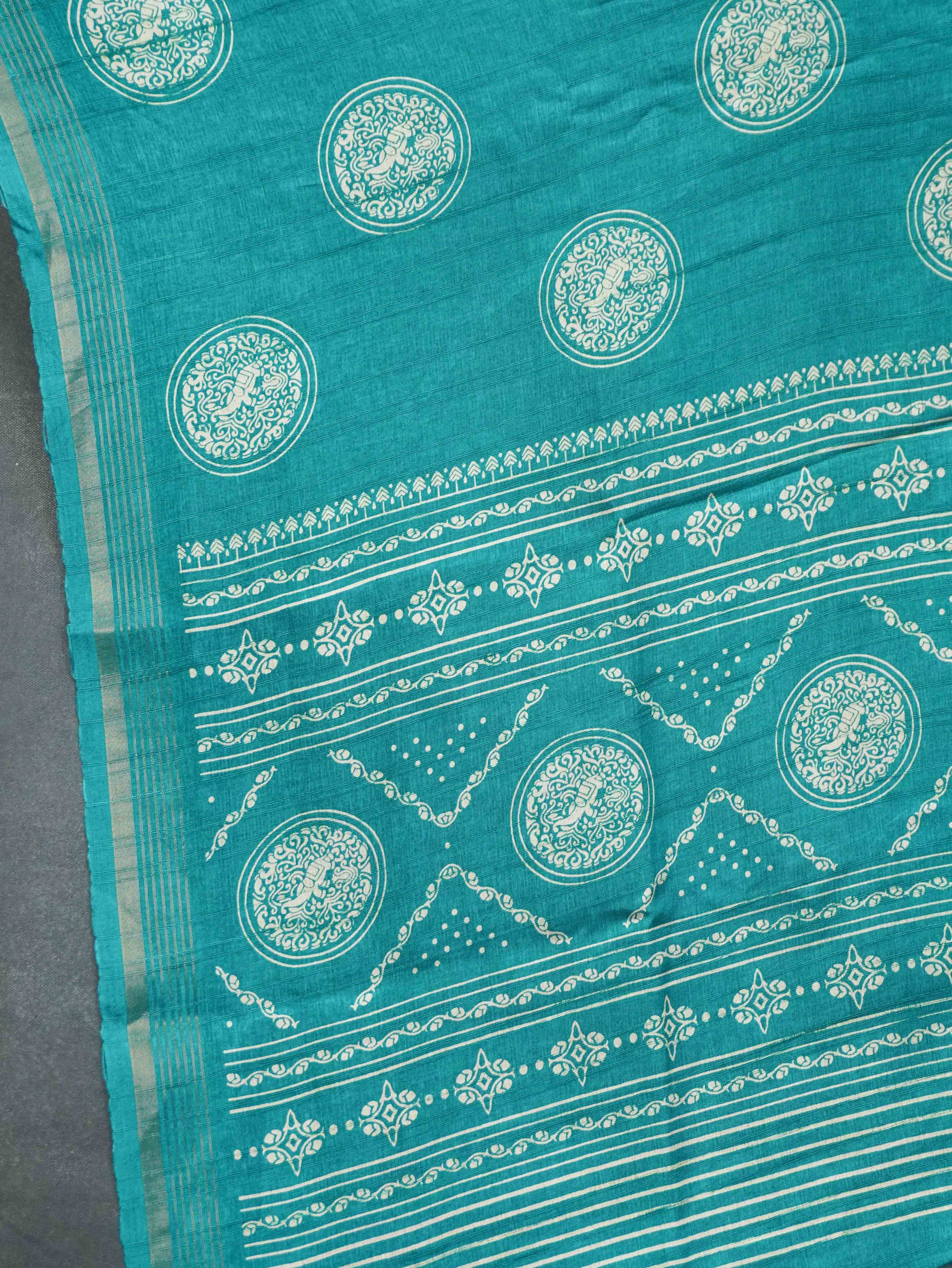 Fancy Printed Saree | TTDS3187