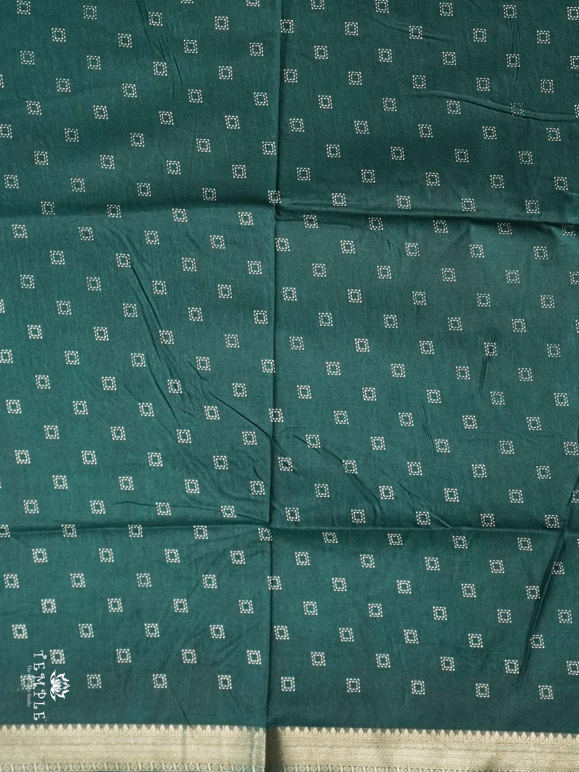 Printed Mulberry Silk Saree | TTDS2767