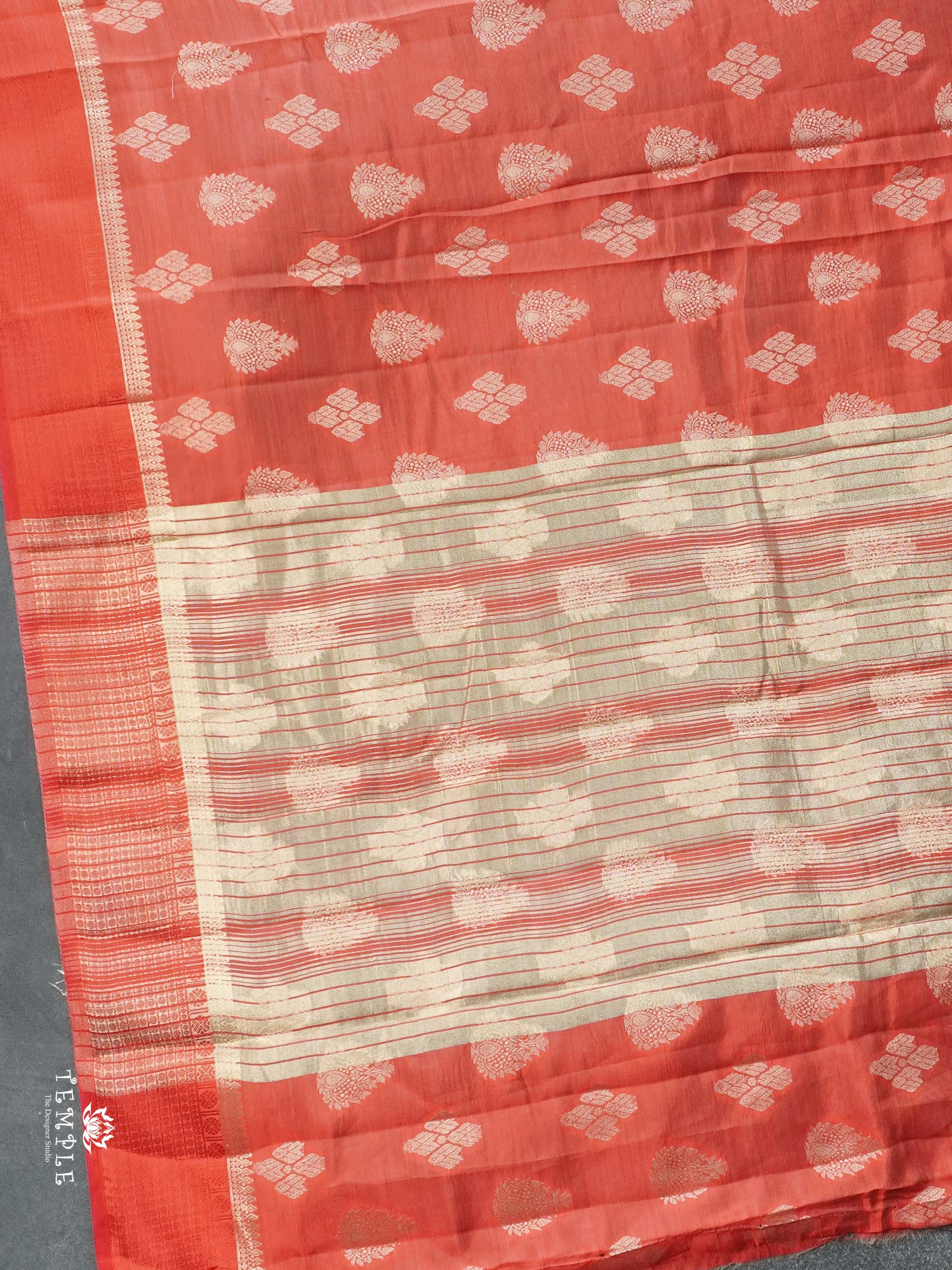 Semi Tussar Silk Saree | TTDS2687