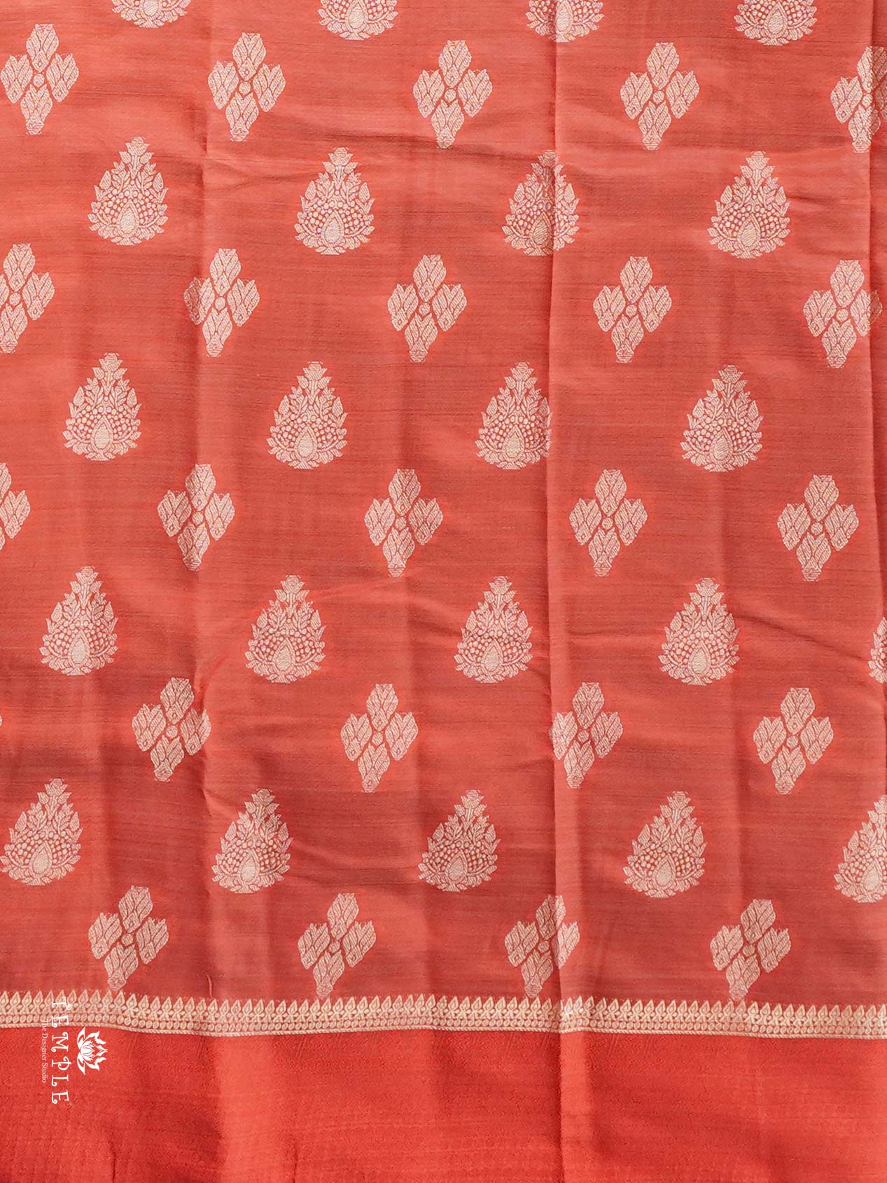 Semi Tussar Silk Saree | TTDS2687