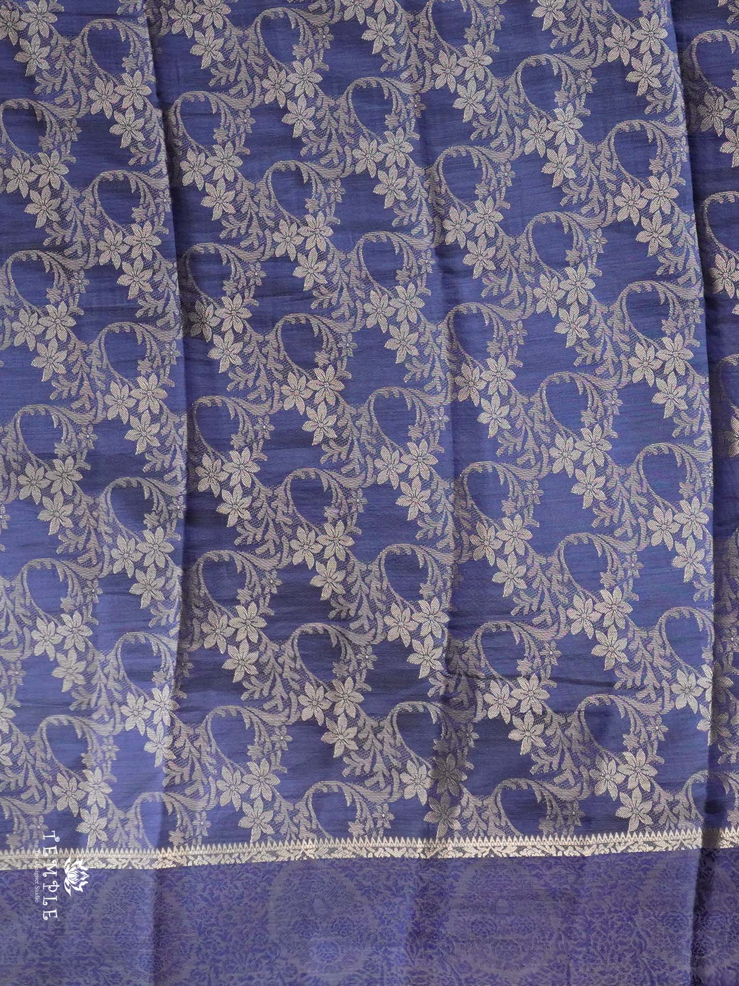 Semi Tussar Silk Saree | TTDS2682