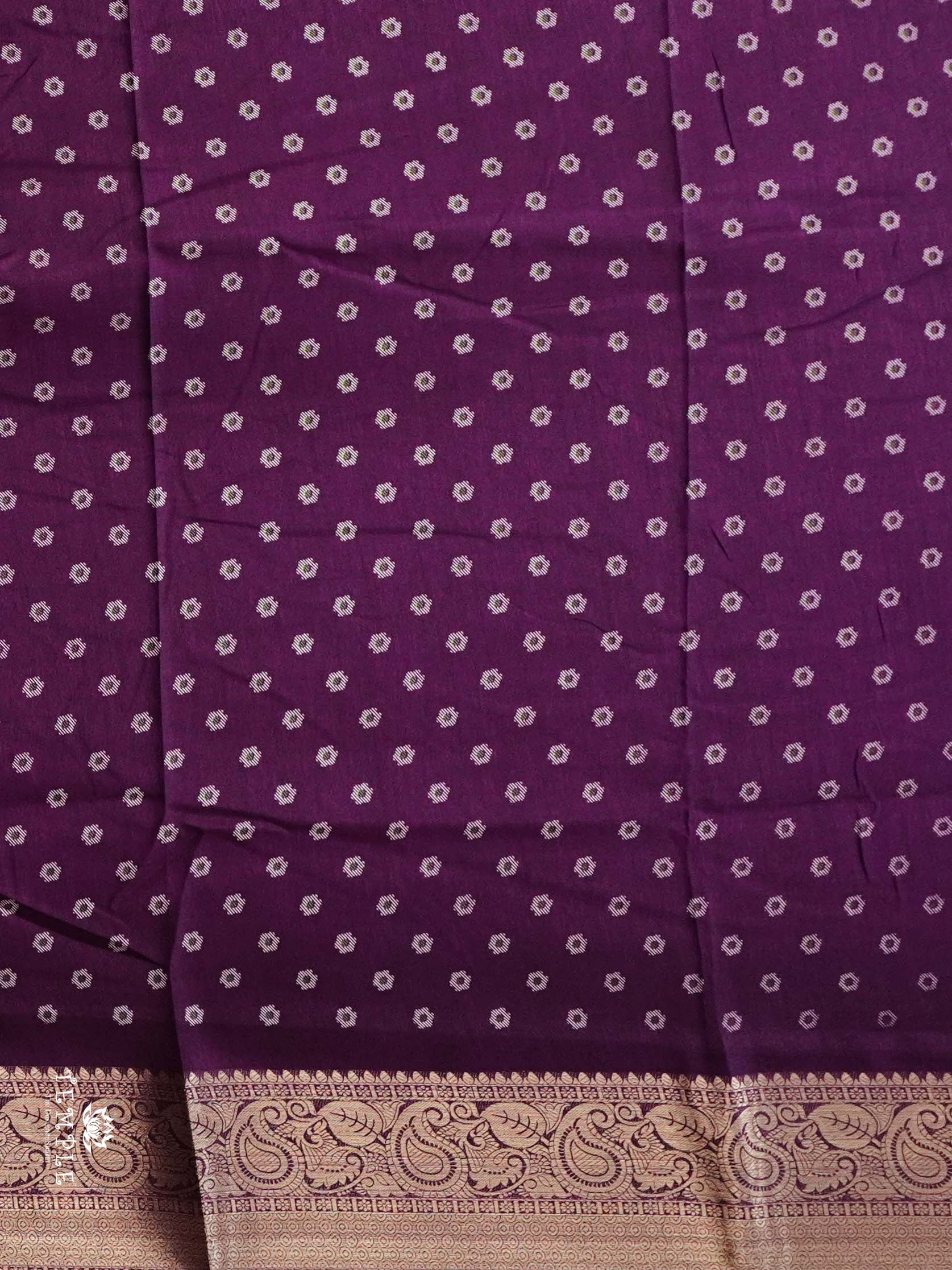 Fancy Cotton Saree | TTDS2765