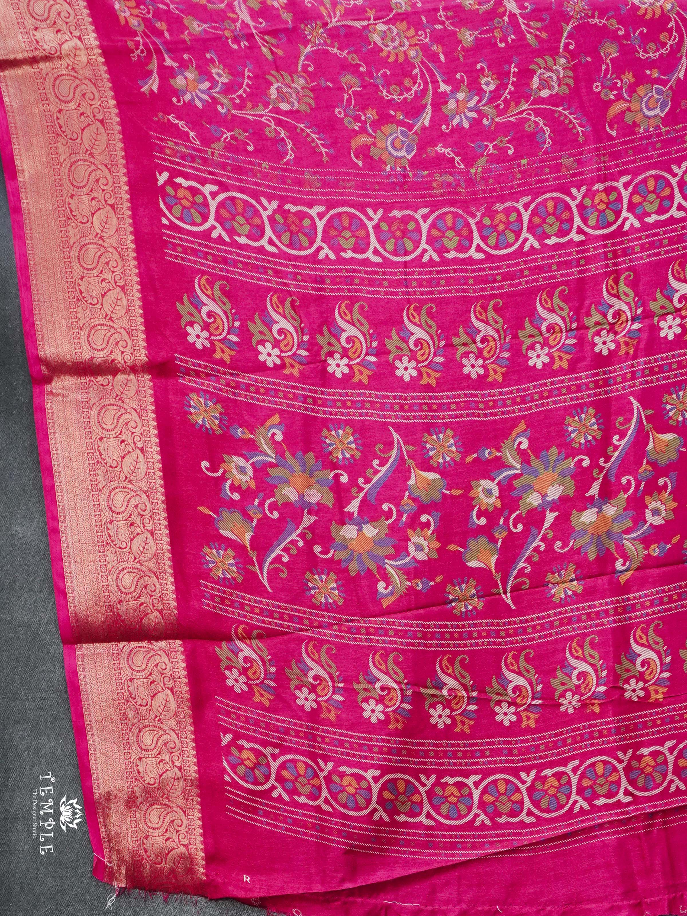 Fancy Cotton Saree | TTDS2765