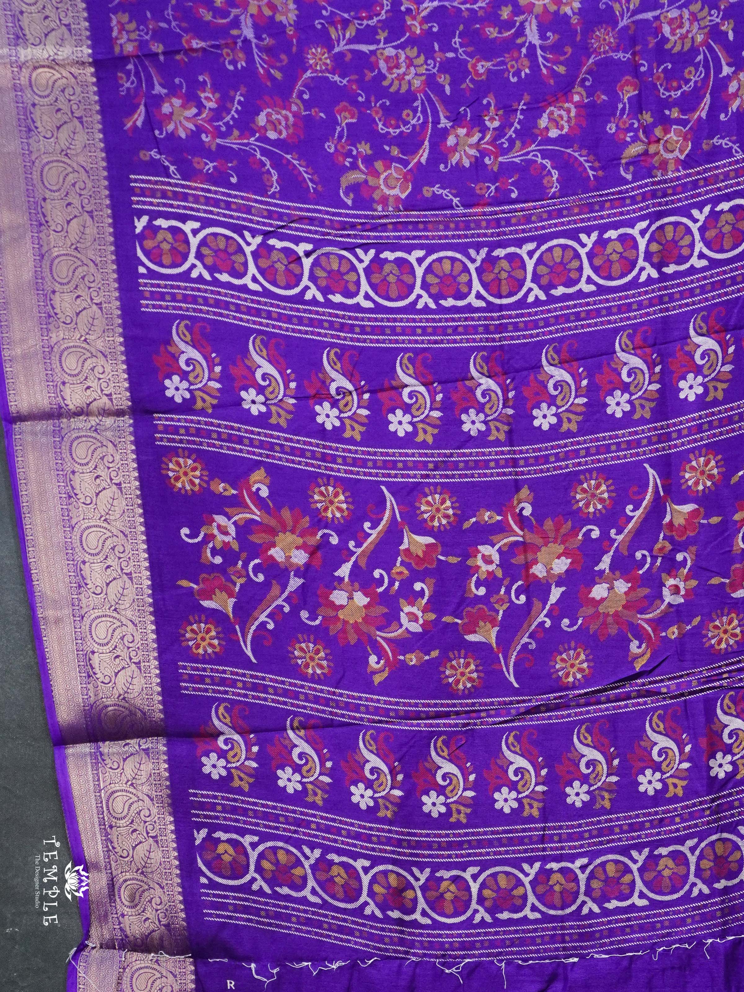 Fancy Cotton Saree | TTDS2765
