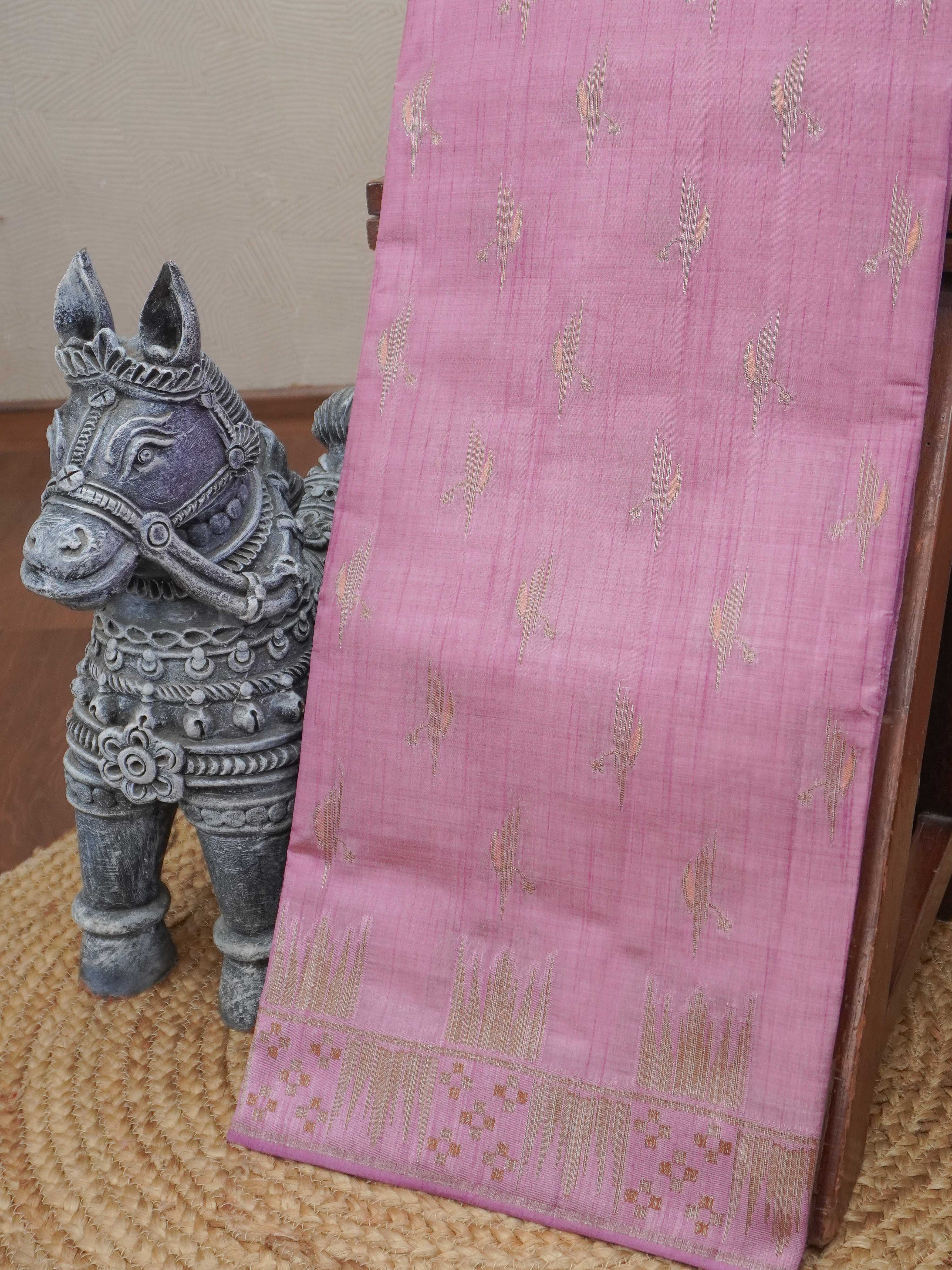 Semi Tussar Silk Saree | TTDS3189