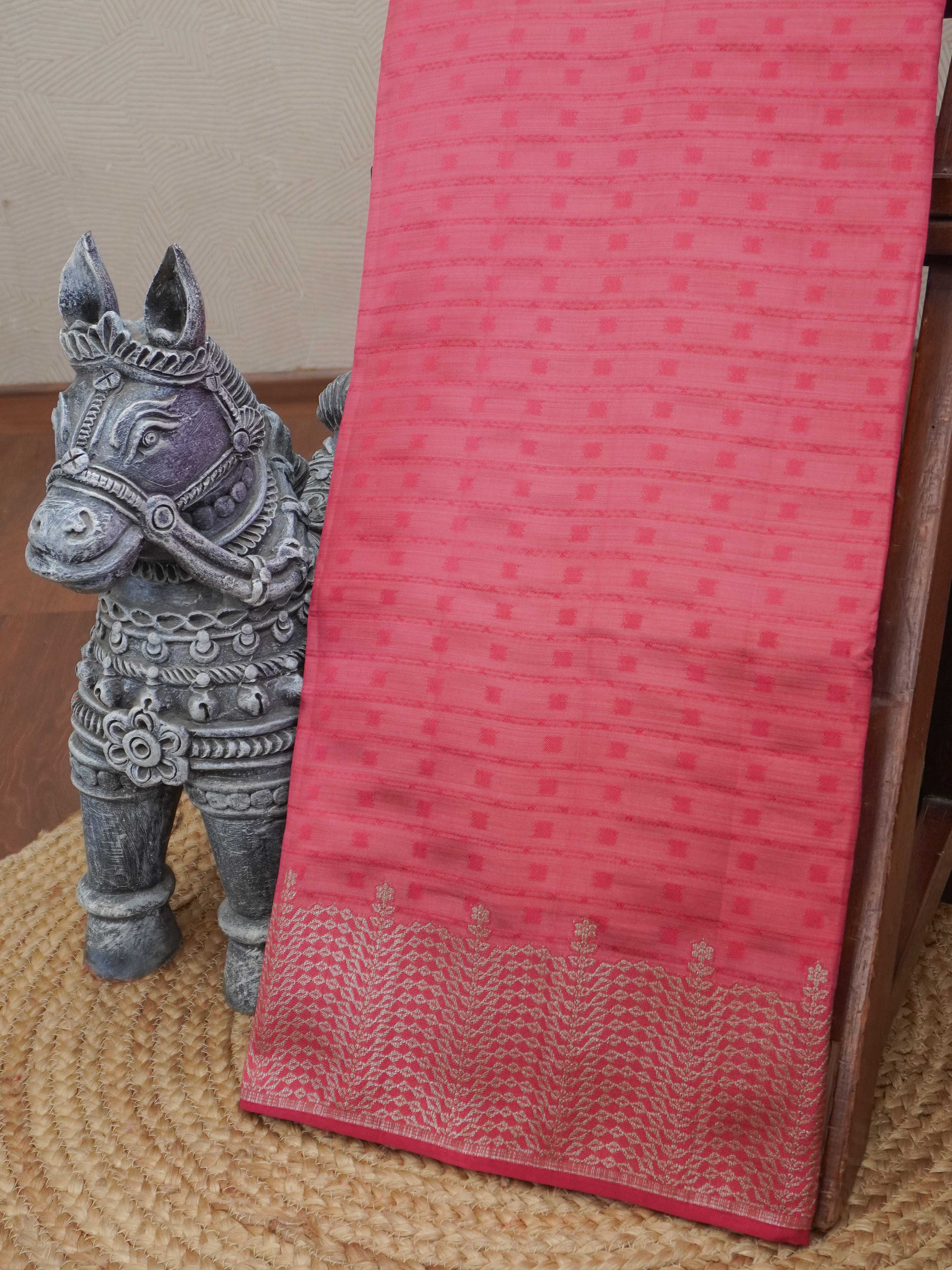 Semi Tussar Silk Saree | TTDS3193