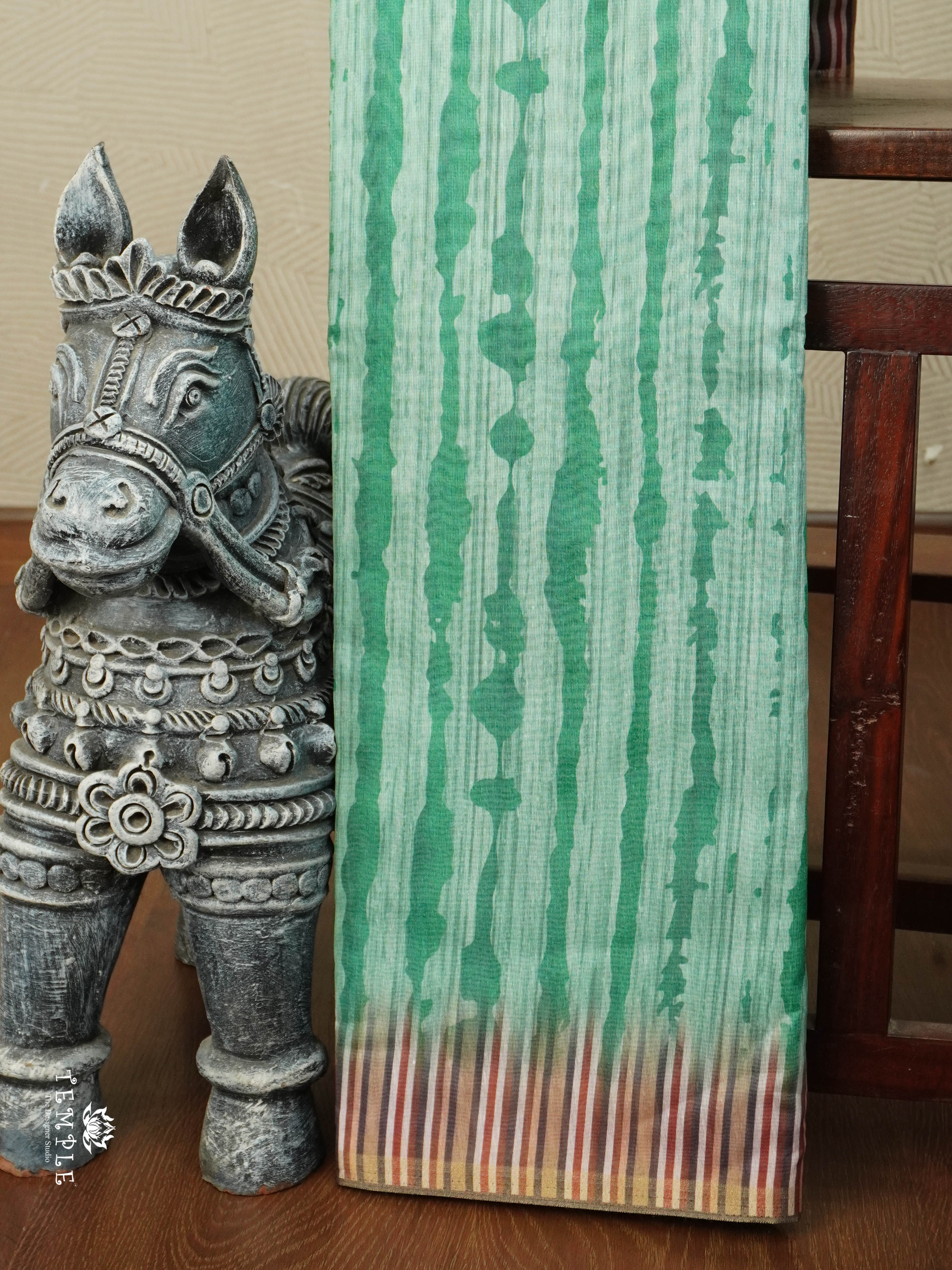 Chanderi Cotton Saree | TTDS2776