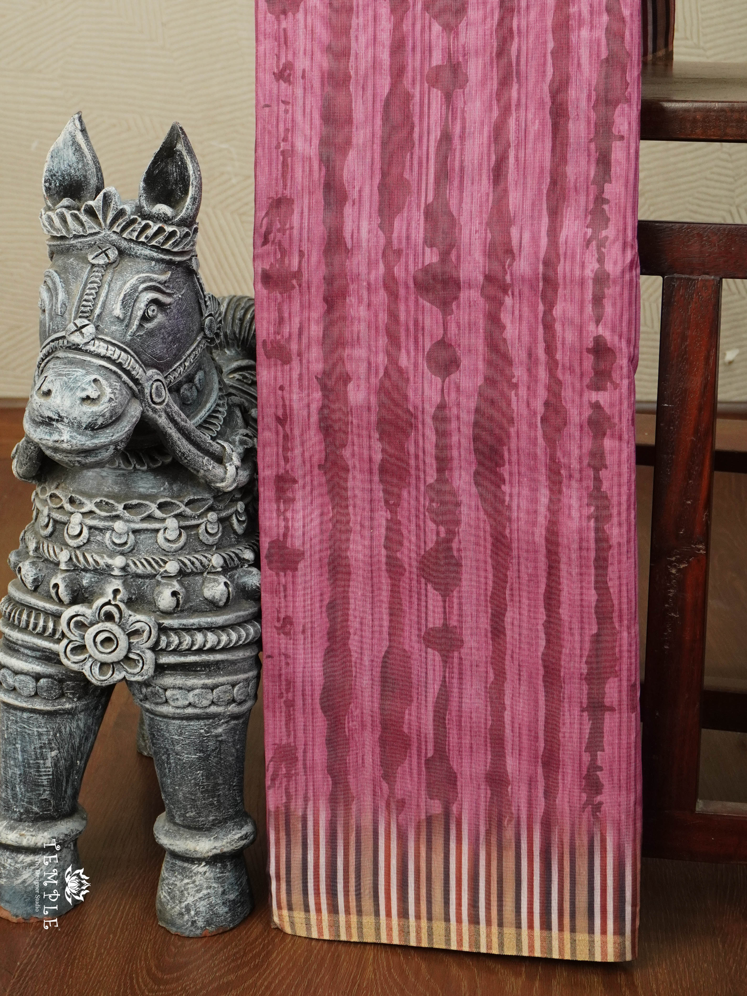 Chanderi Cotton Saree | TTDS2776