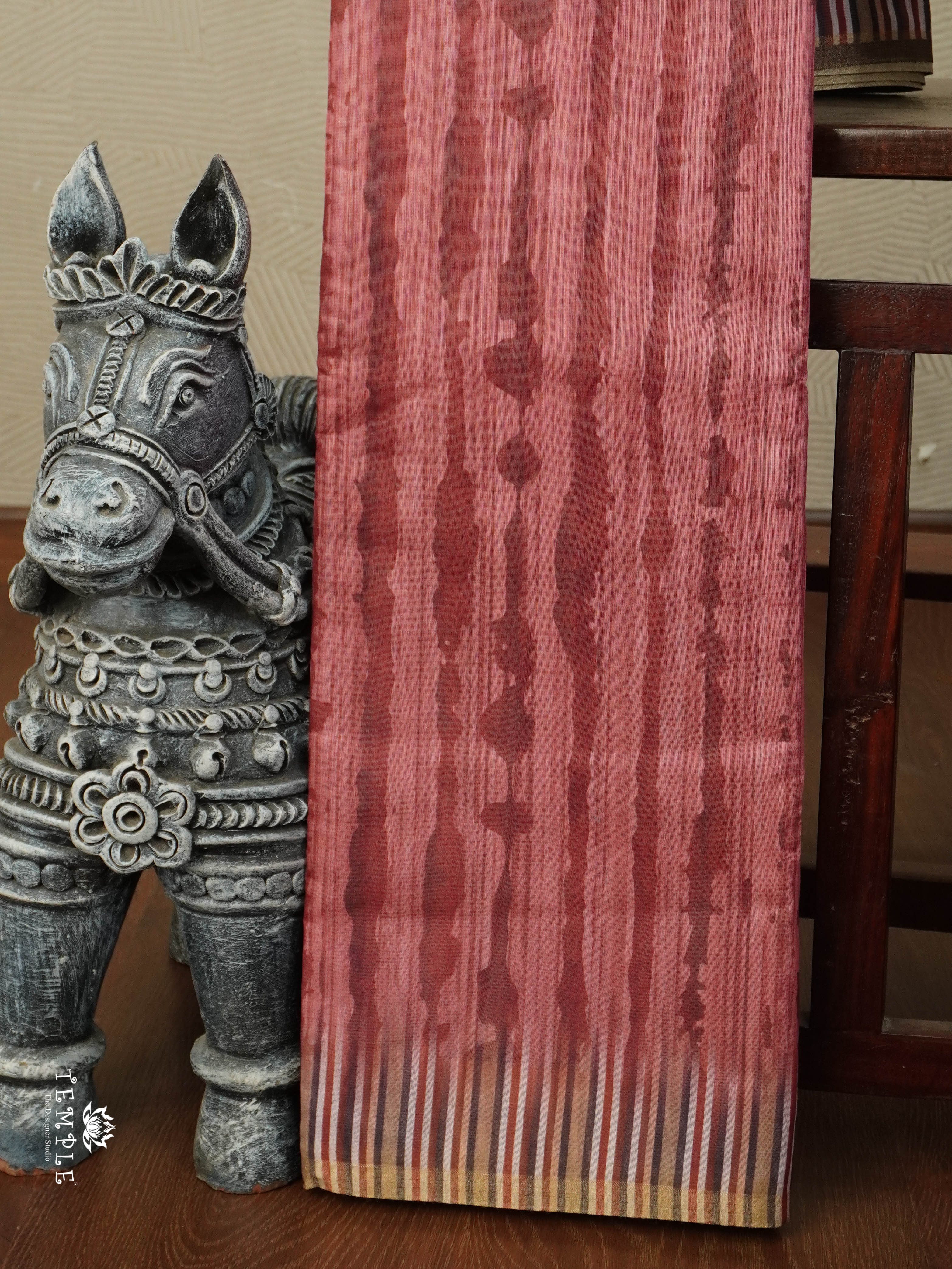 Chanderi Cotton Saree | TTDS2776