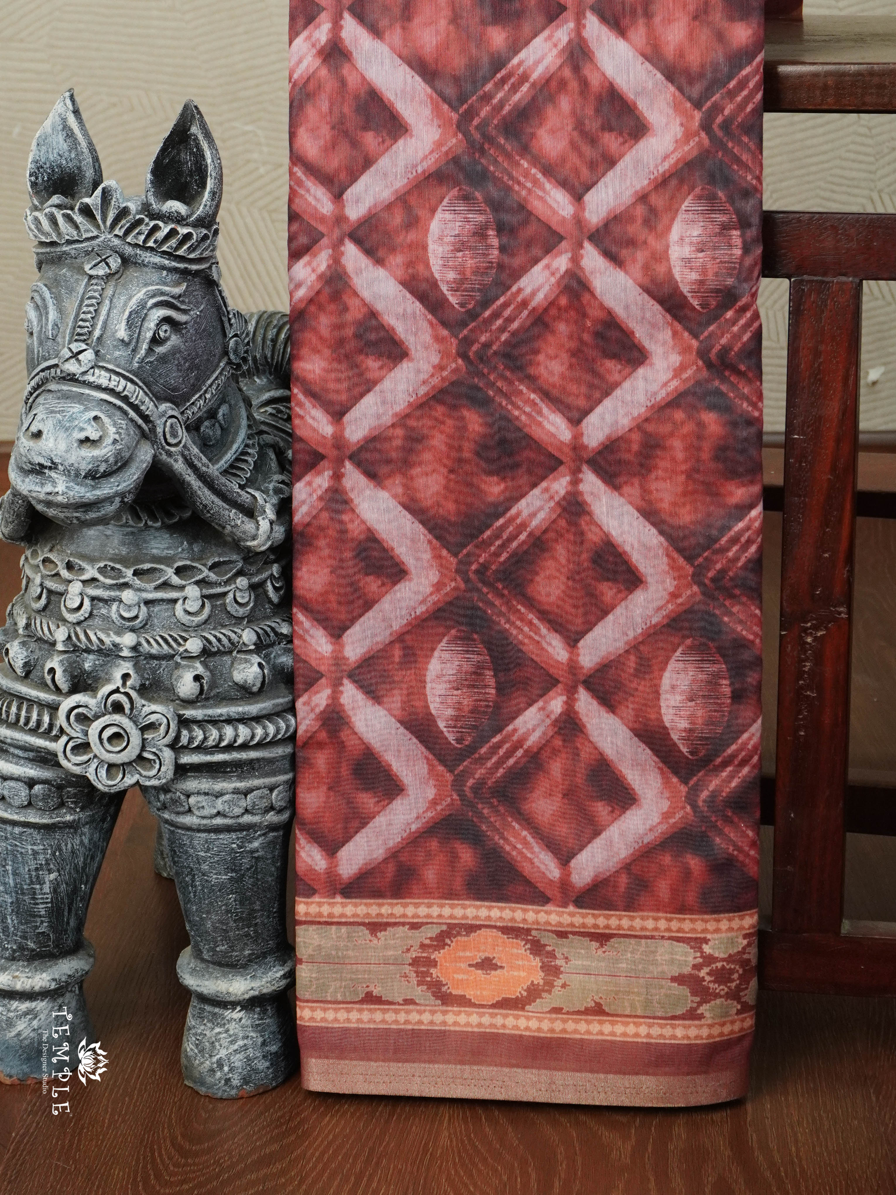 Chanderi Cotton Saree | TTDS2777