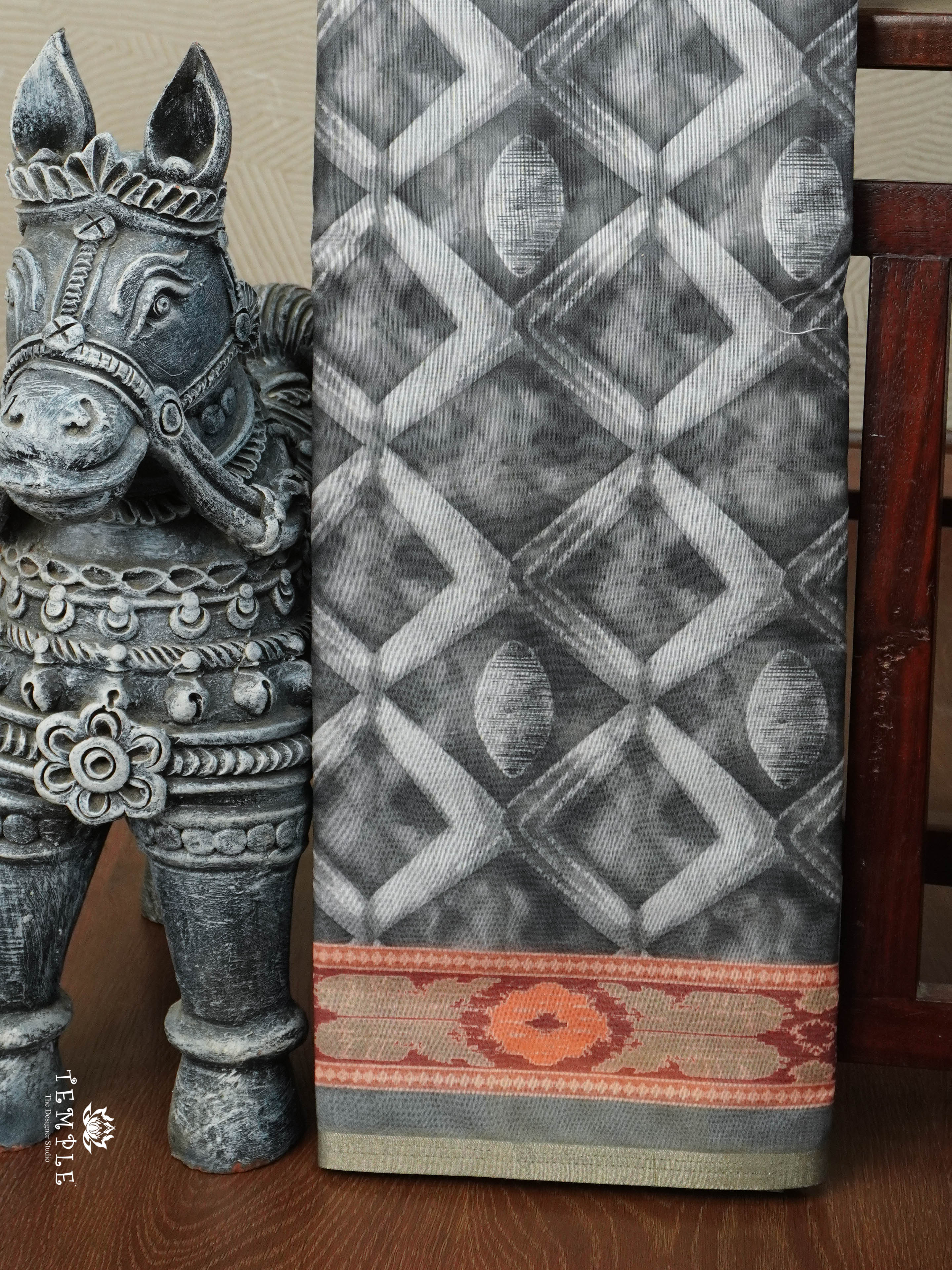 Chanderi Cotton Saree | TTDS2777