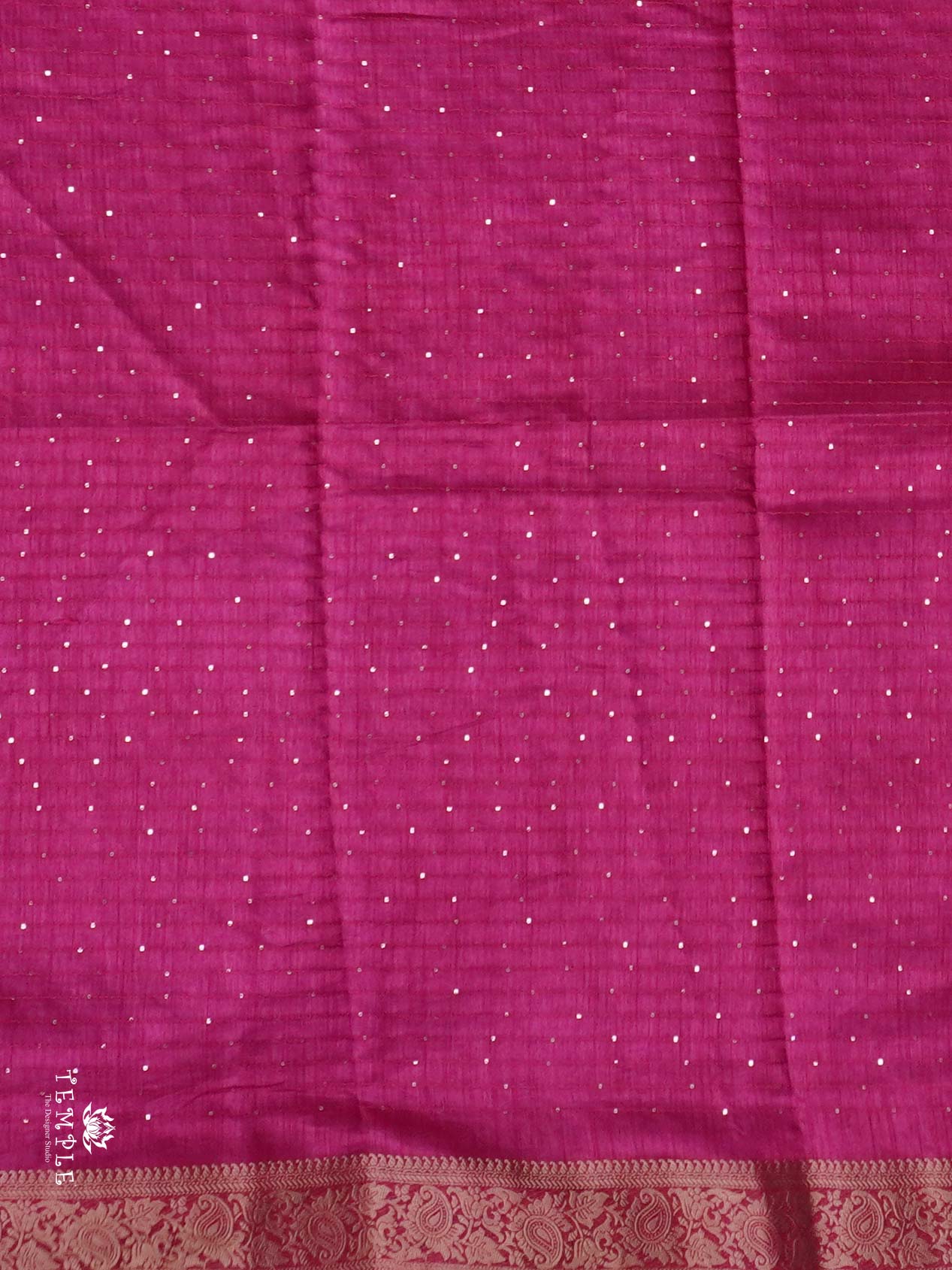 Sequins Tussar Saree | TTDS2692