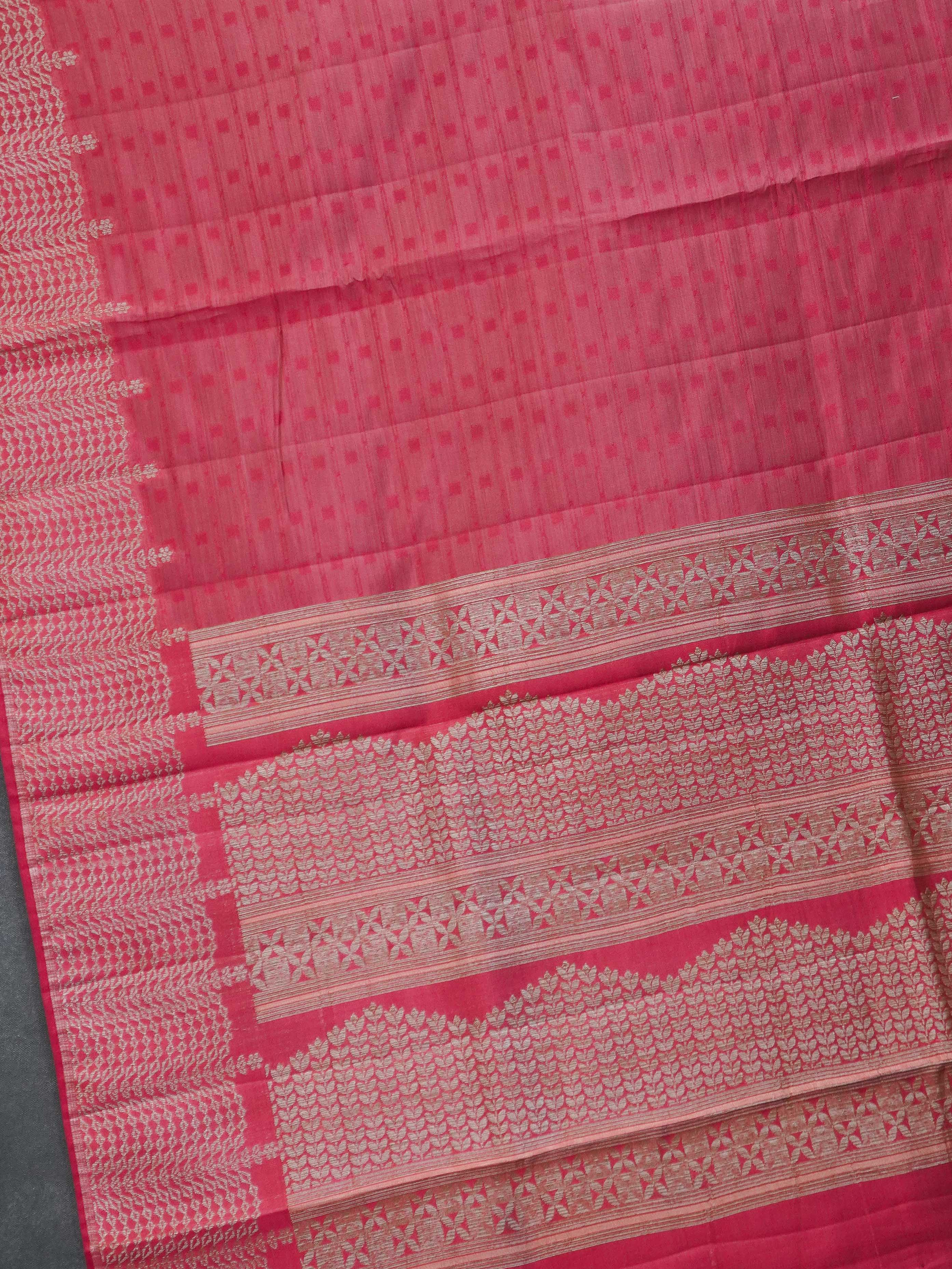 Semi Tussar Silk Saree | TTDS3193