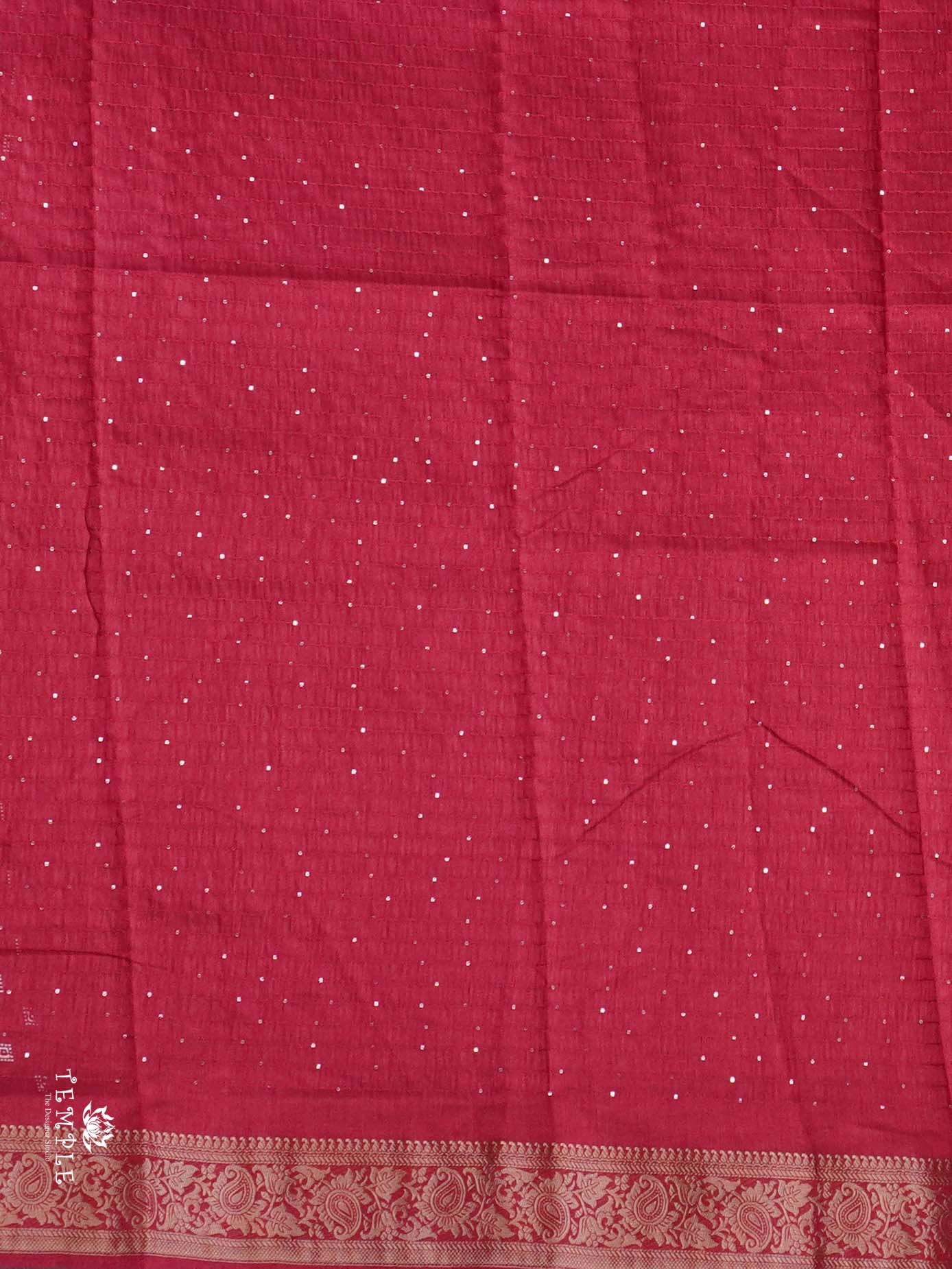 Sequins Tussar Saree | TTDS2692