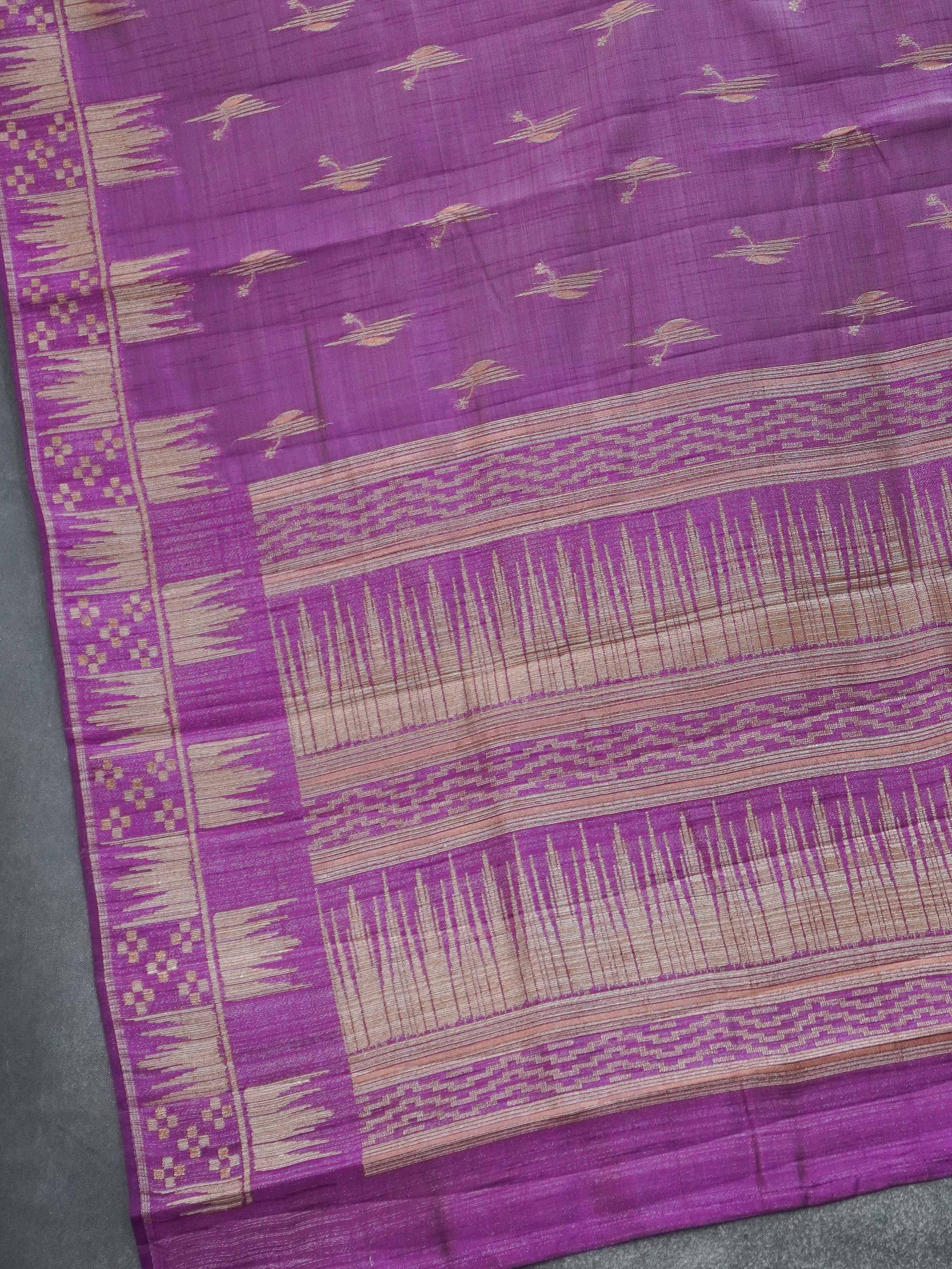 Semi Tussar Silk Saree | TTDS3189