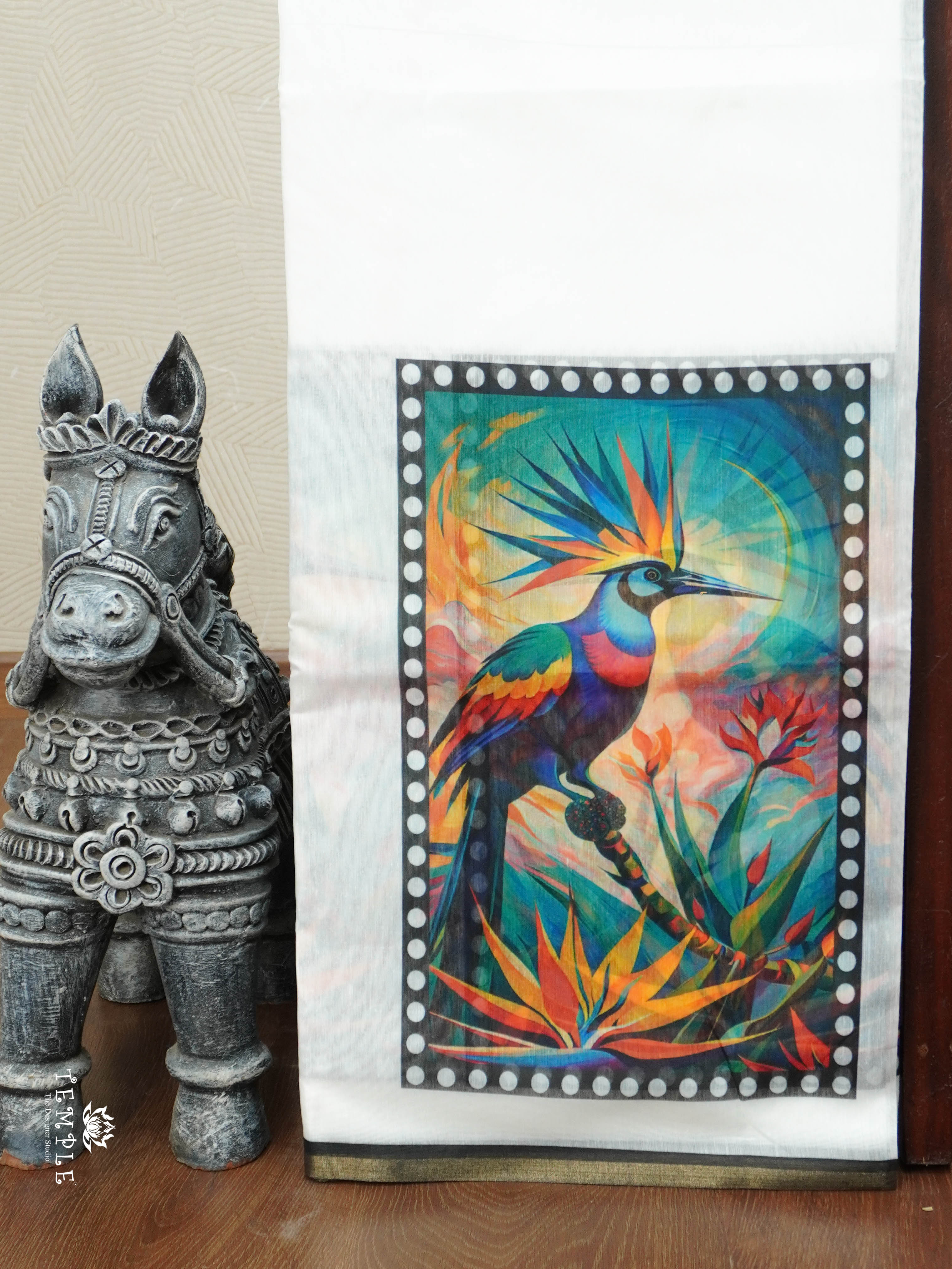 Chanderi Silk Cotton Saree | TTDS2773