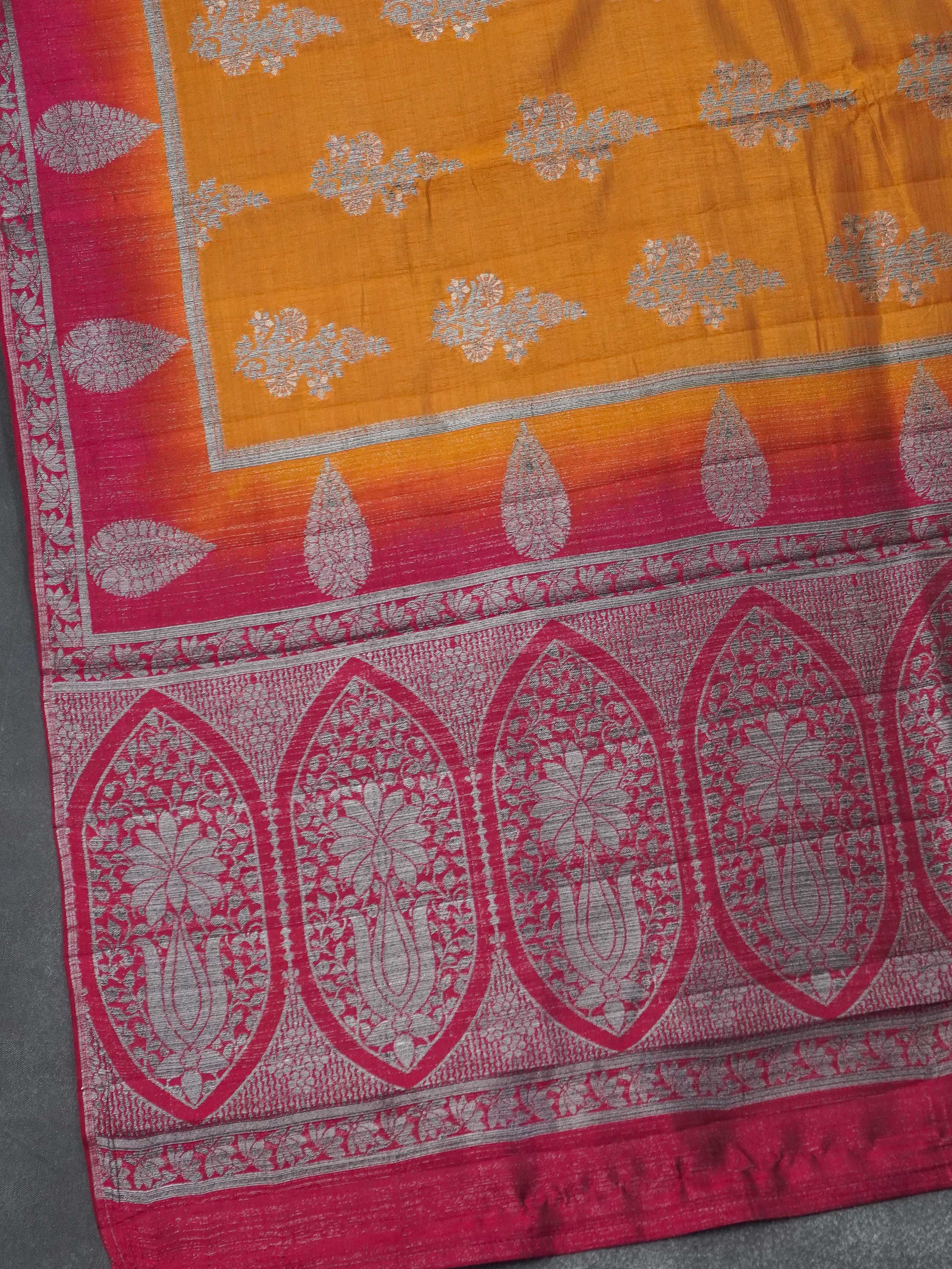 Semi Tussar Silk Saree | TTDS3192