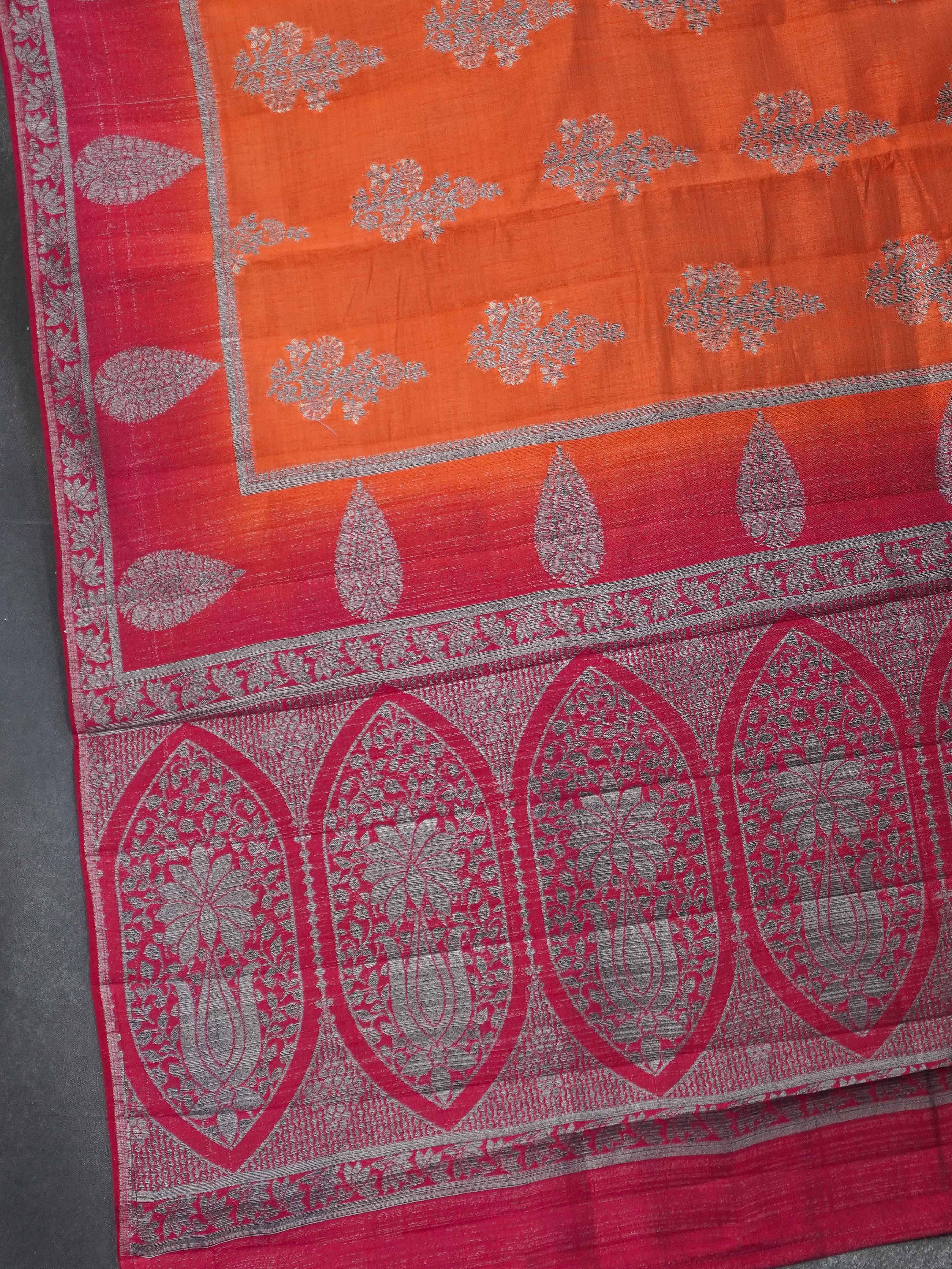 Semi Tussar Silk Saree | TTDS3192