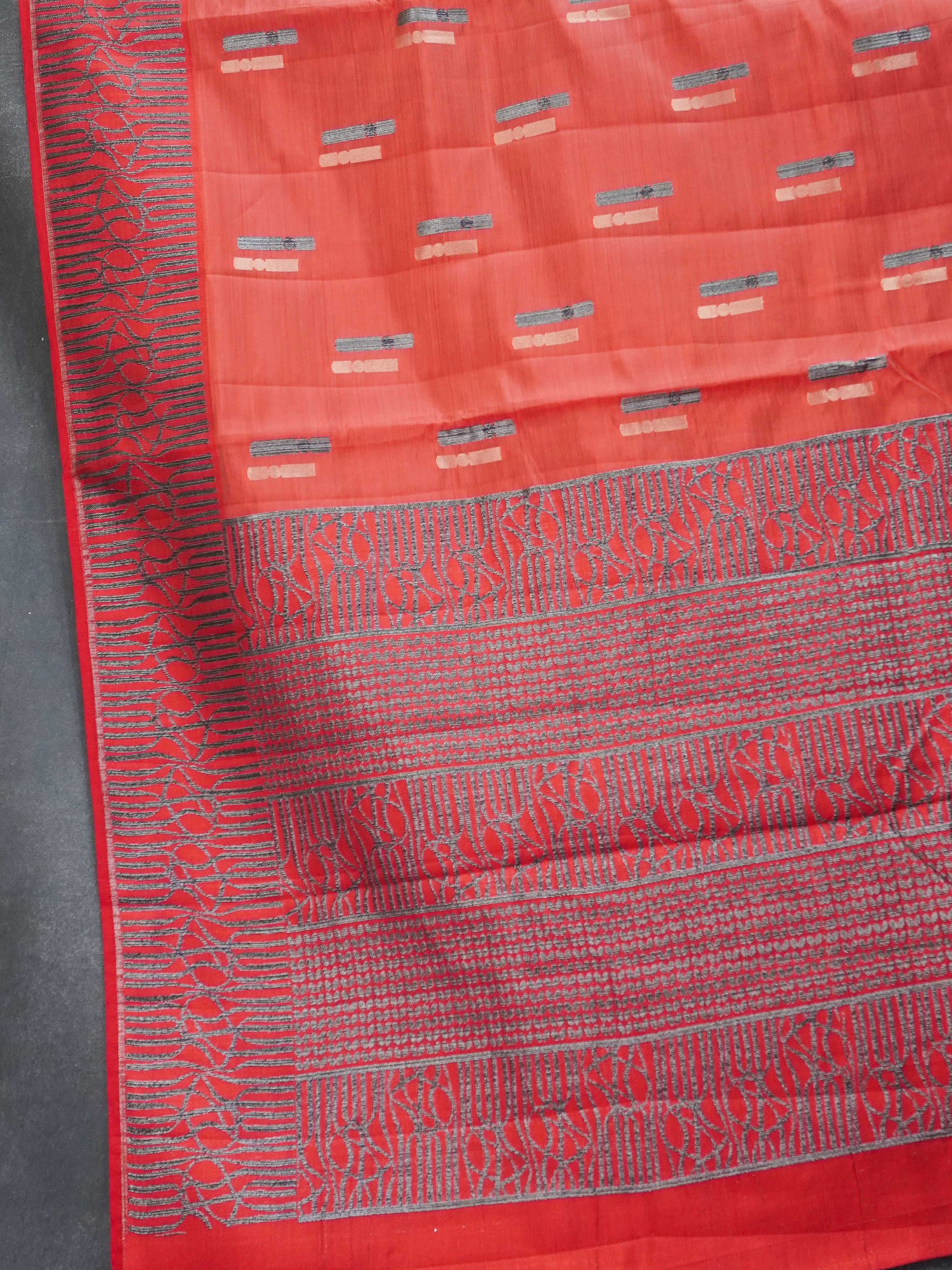 Semi Tussar Silk Saree | TTDS3184
