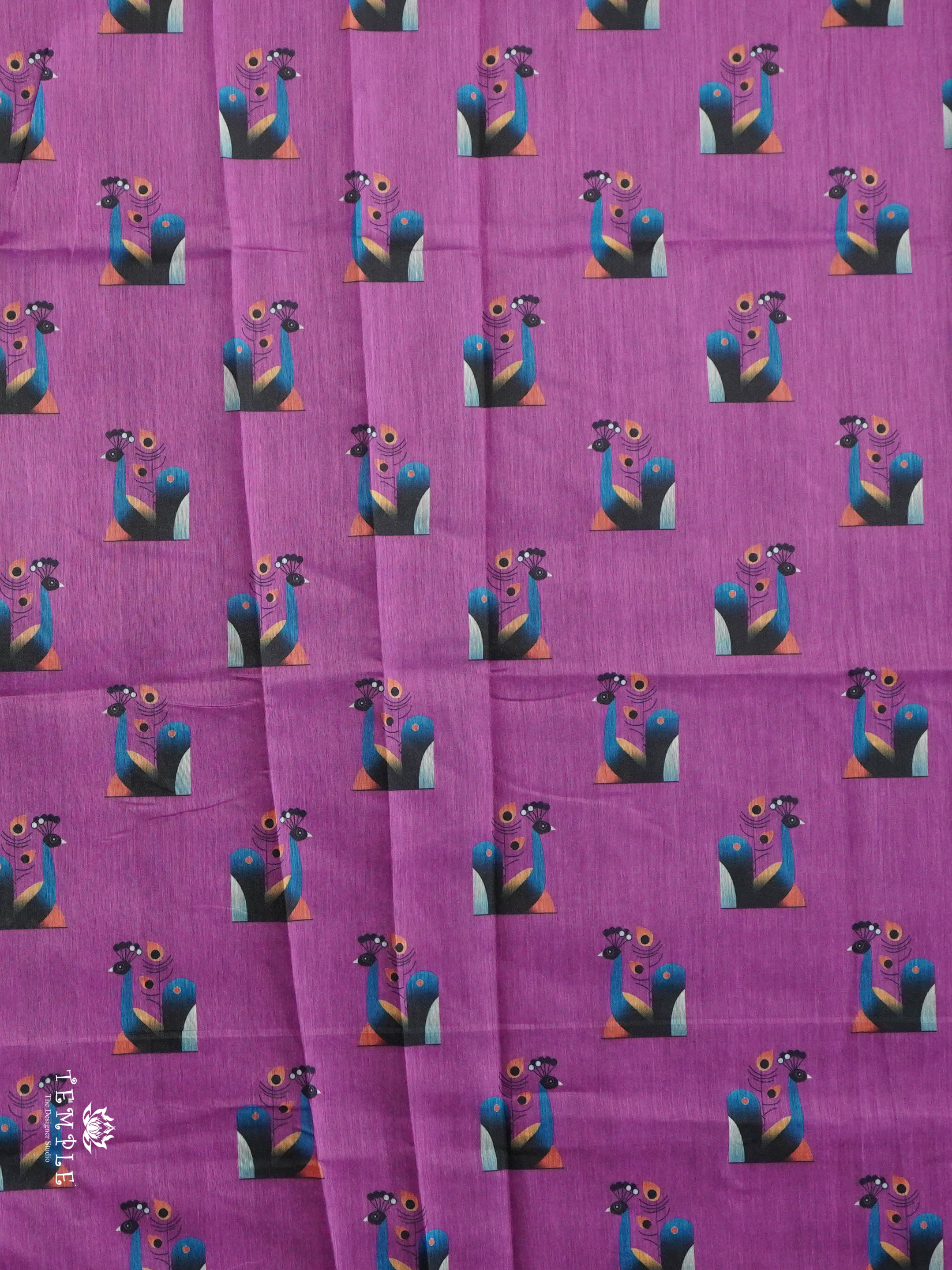 Chanderi Silk Cotton Saree | TTDS2772