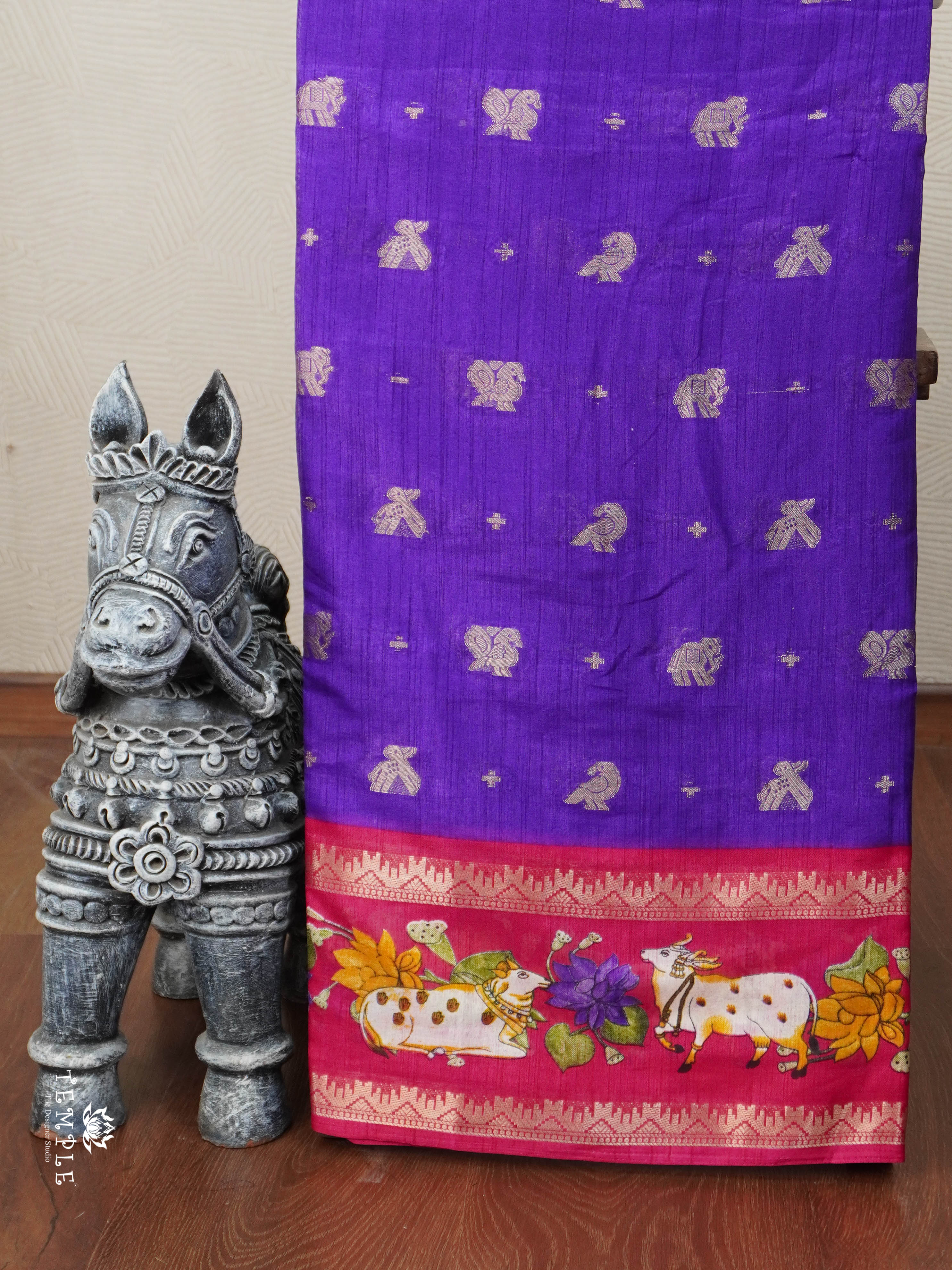 Fancy Cotton Saree | TTDS2775