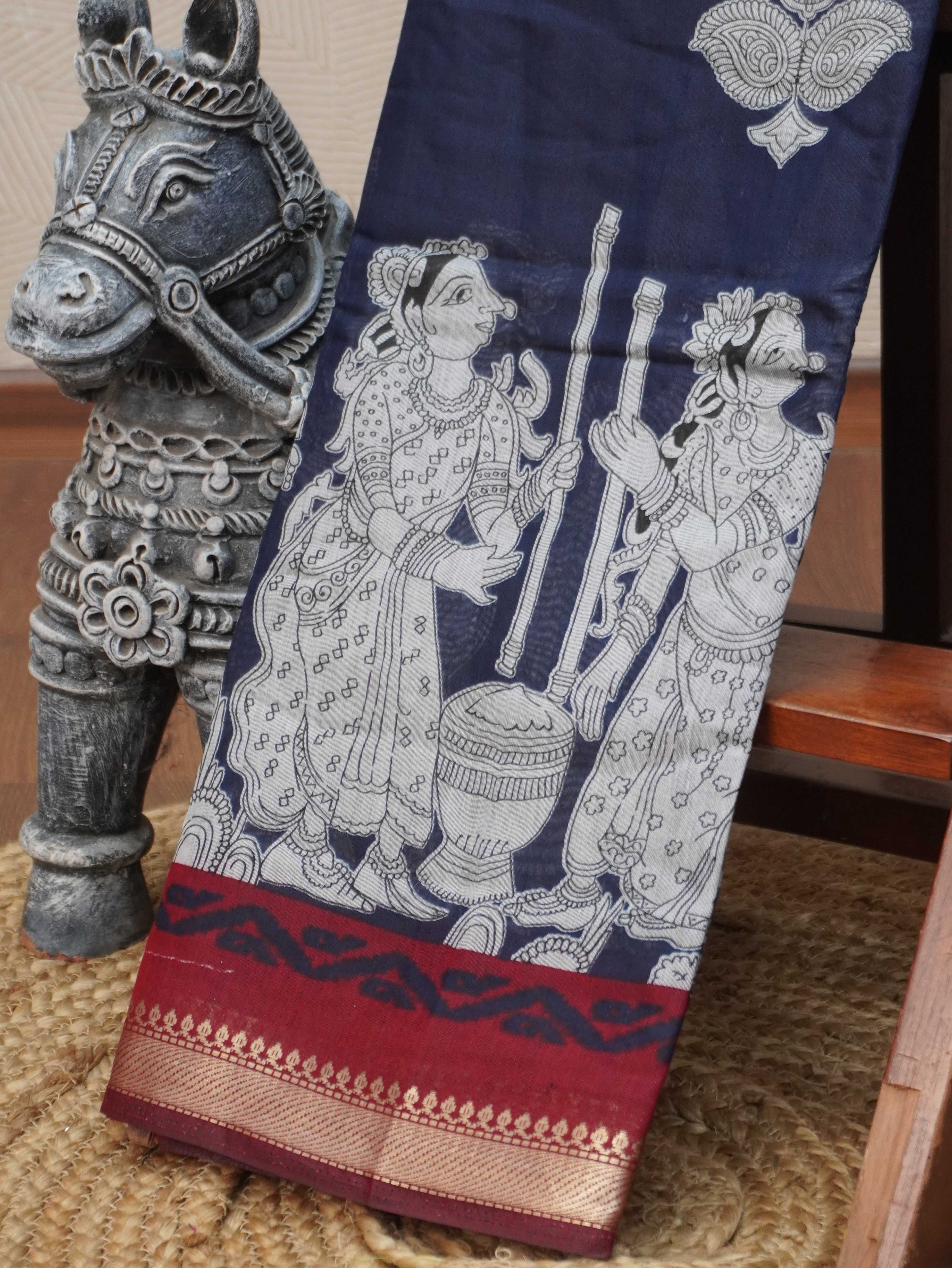 Mangalagiri Cotton Saree | TTDS3196.