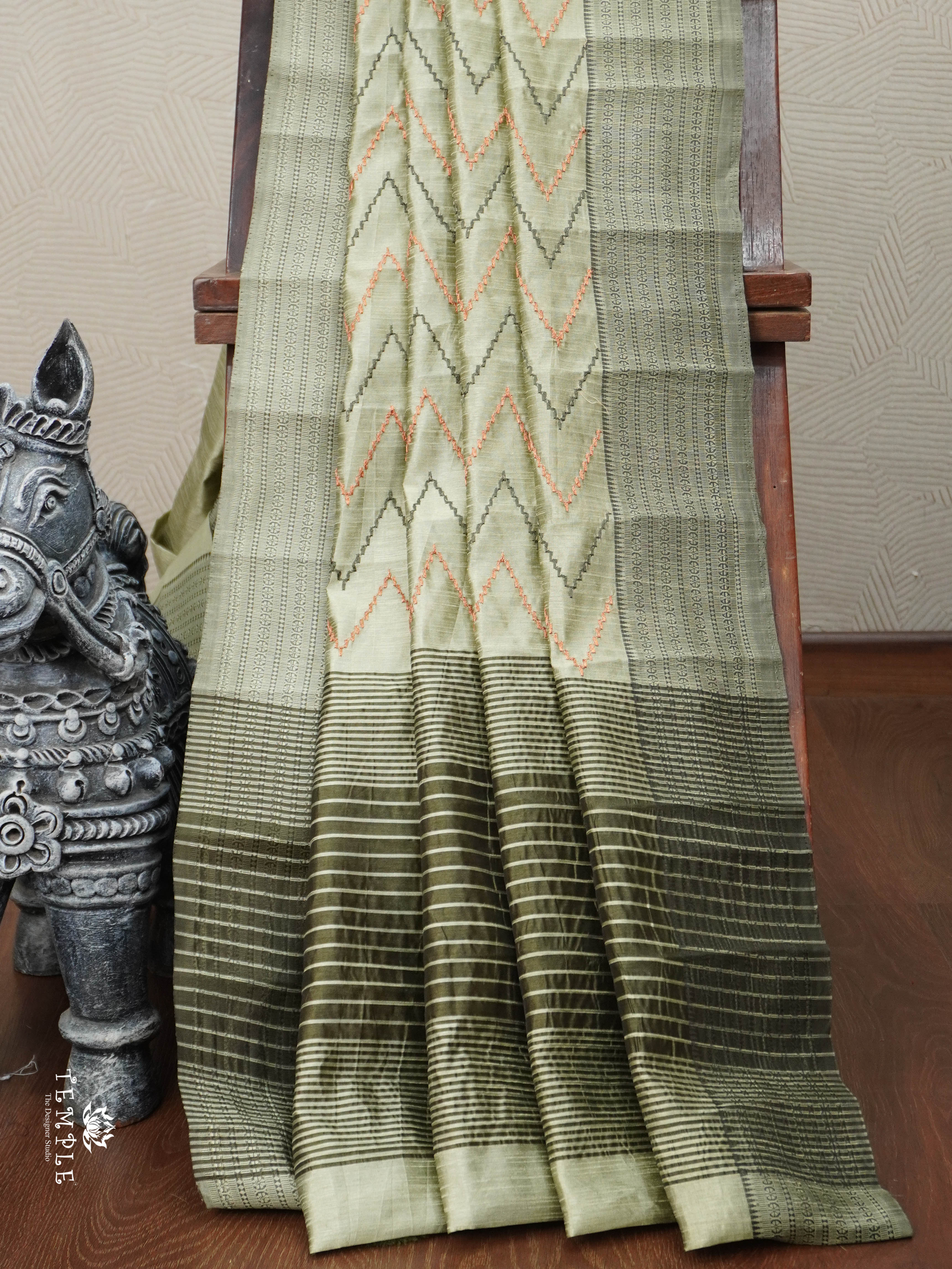 Fancy Tussar Saree | TTDS2774