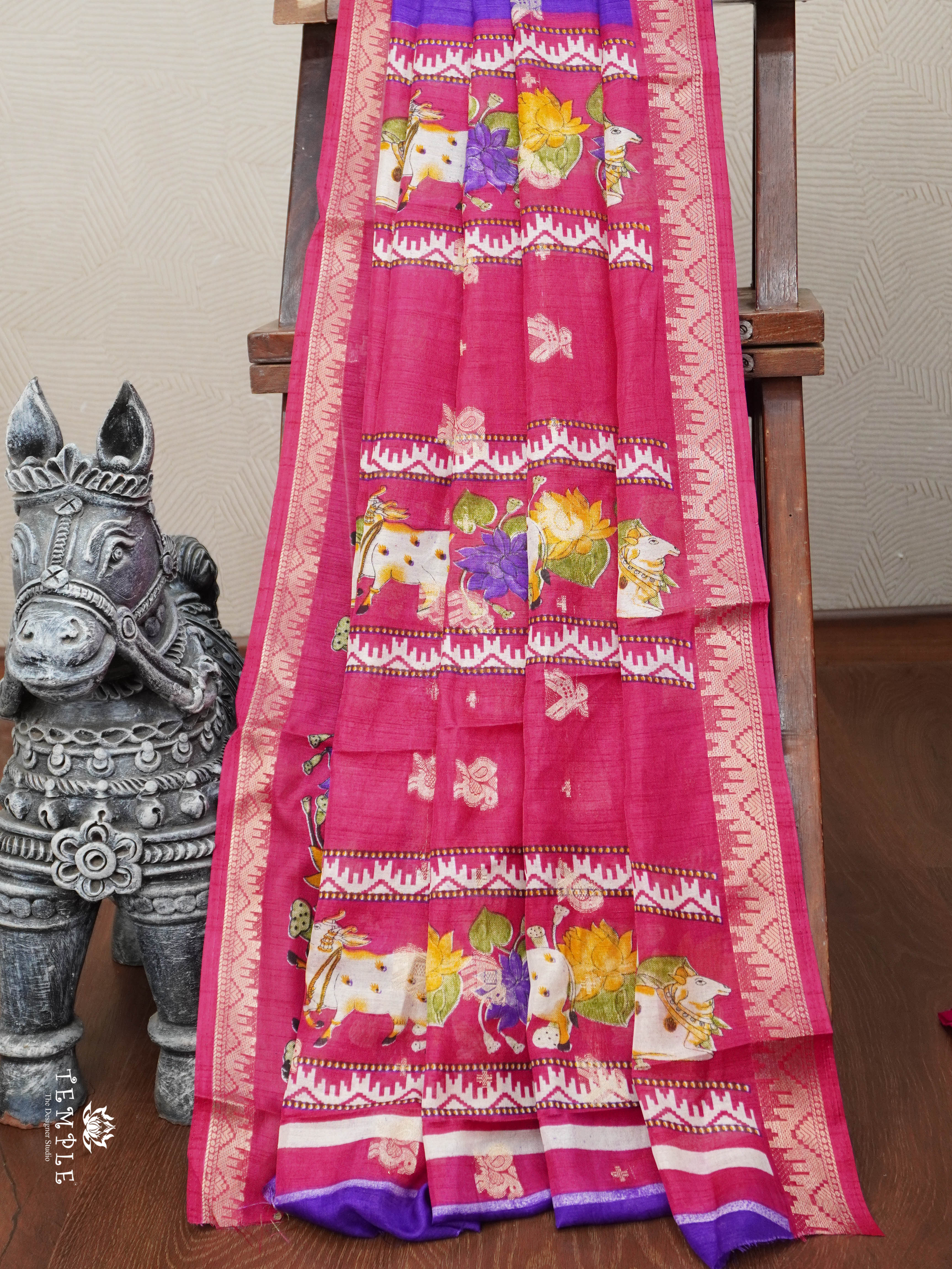 Fancy Cotton Saree | TTDS2775