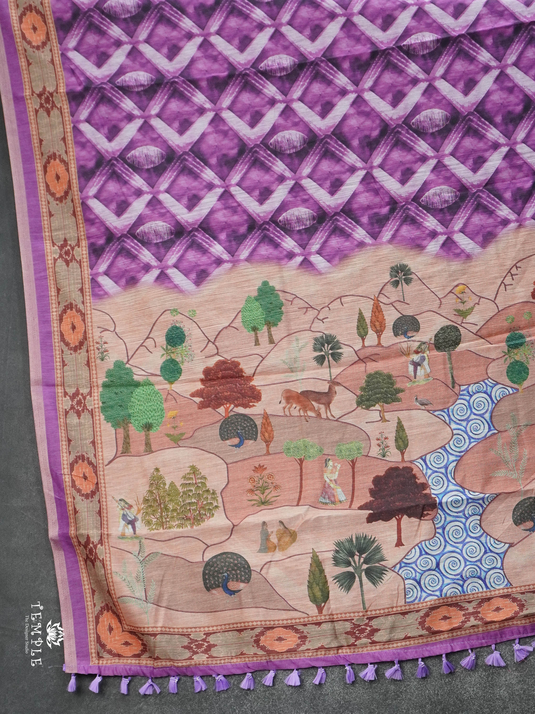 Chanderi Cotton Saree | TTDS2777