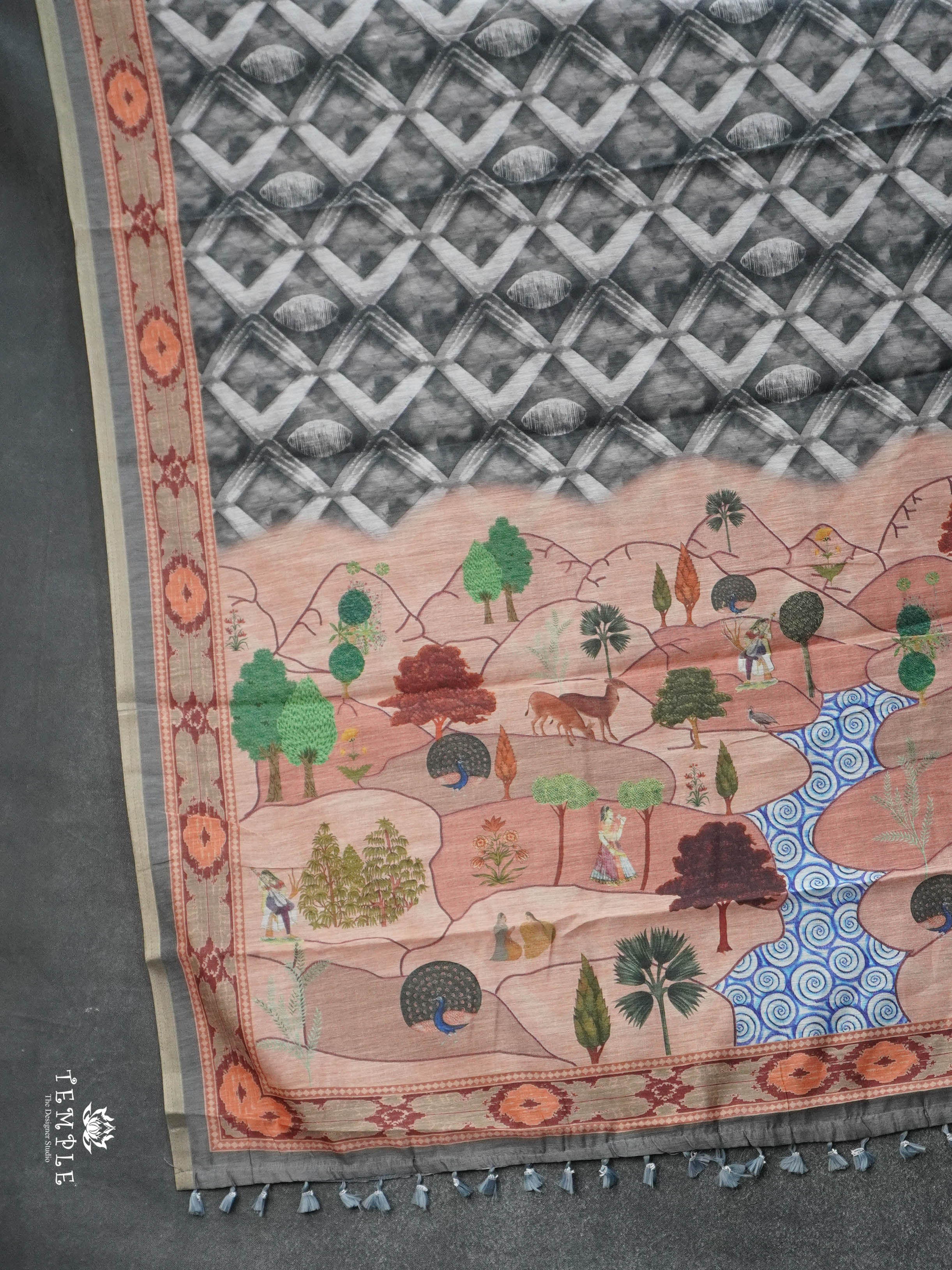 Chanderi Cotton Saree | TTDS2777