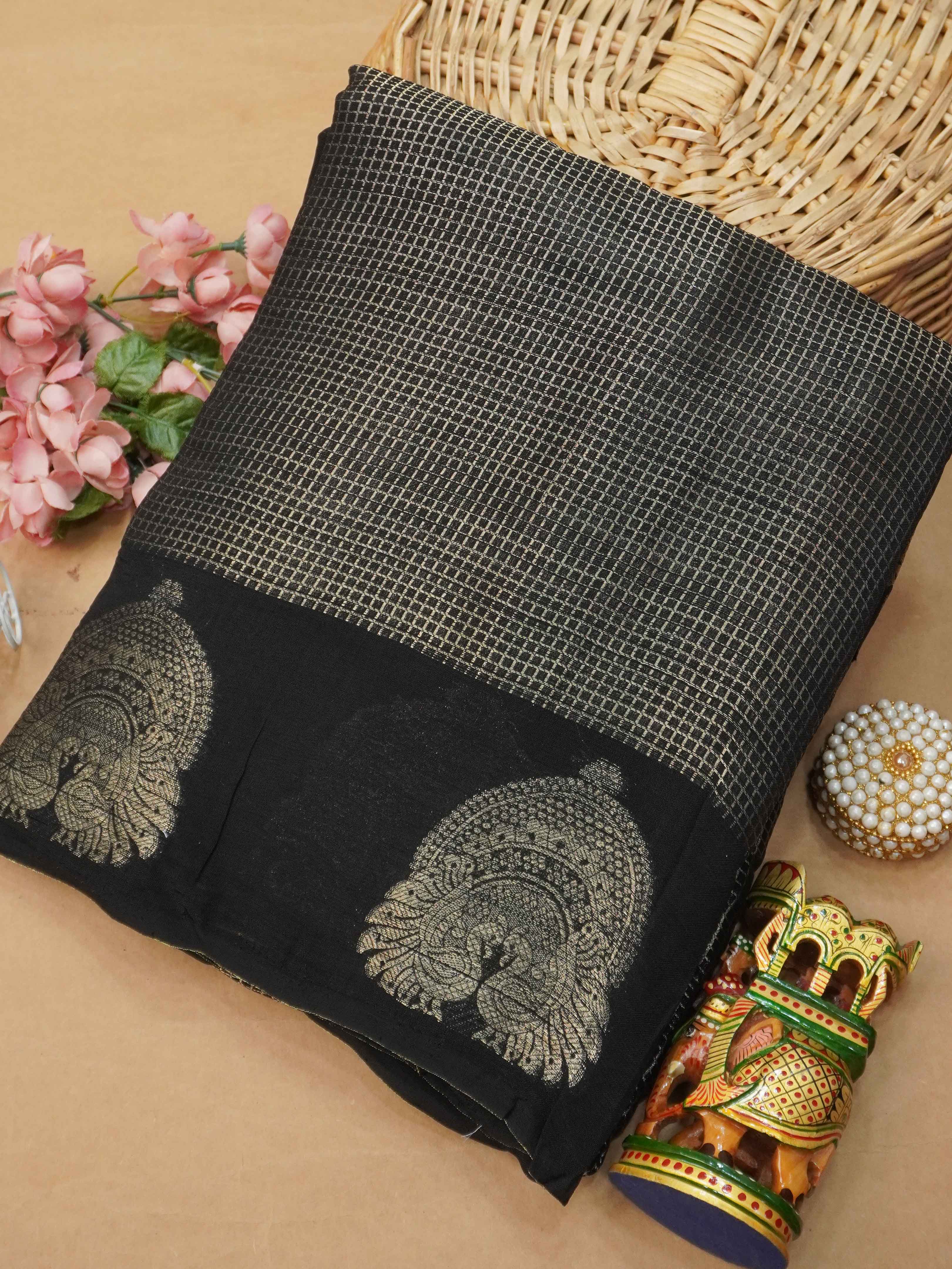 Linen Viscose Saree | TTDS3199