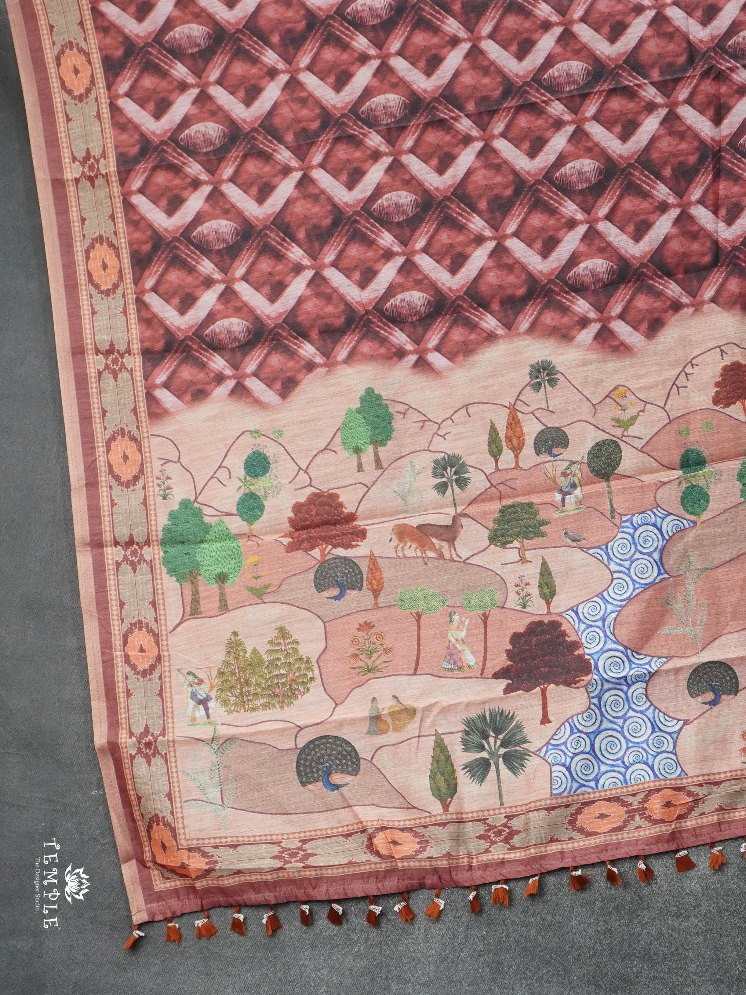 Chanderi Cotton Saree | TTDS2777