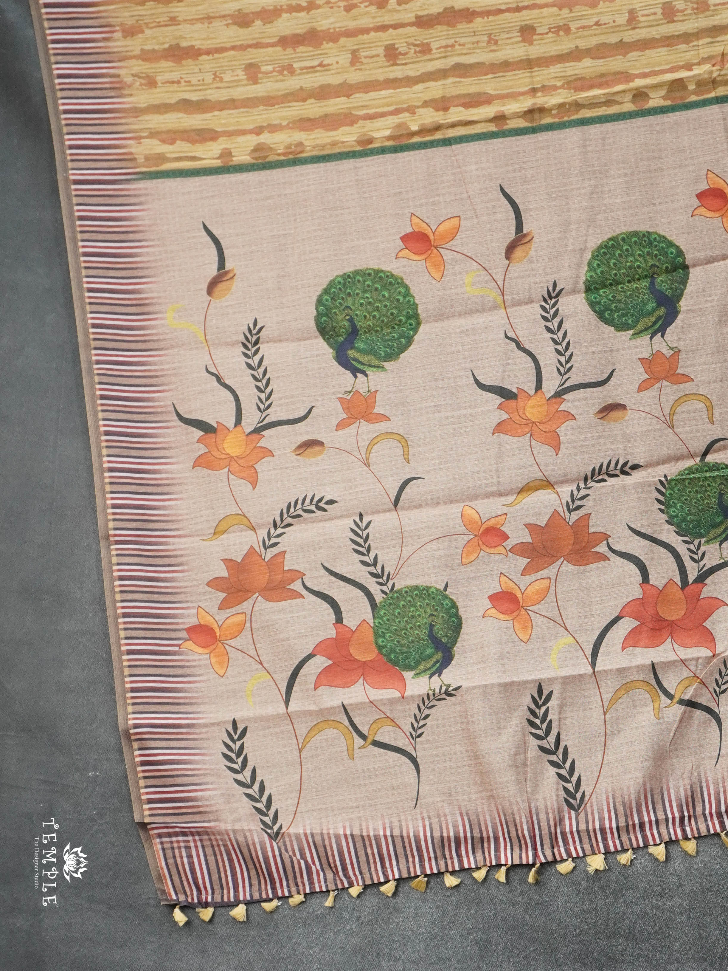 Chanderi Cotton Saree | TTDS2776