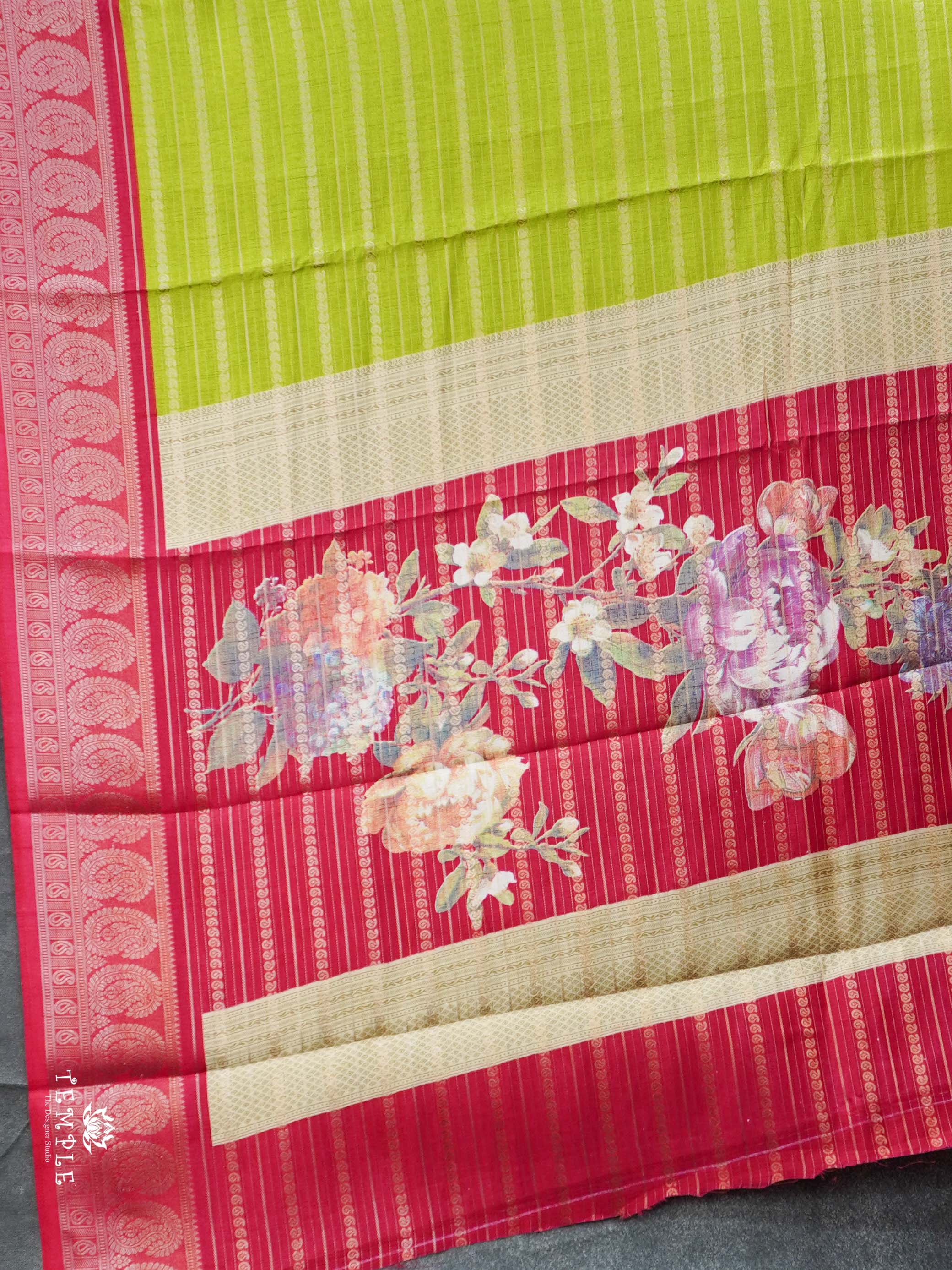 Semi Tussar Saree | TTDS2270