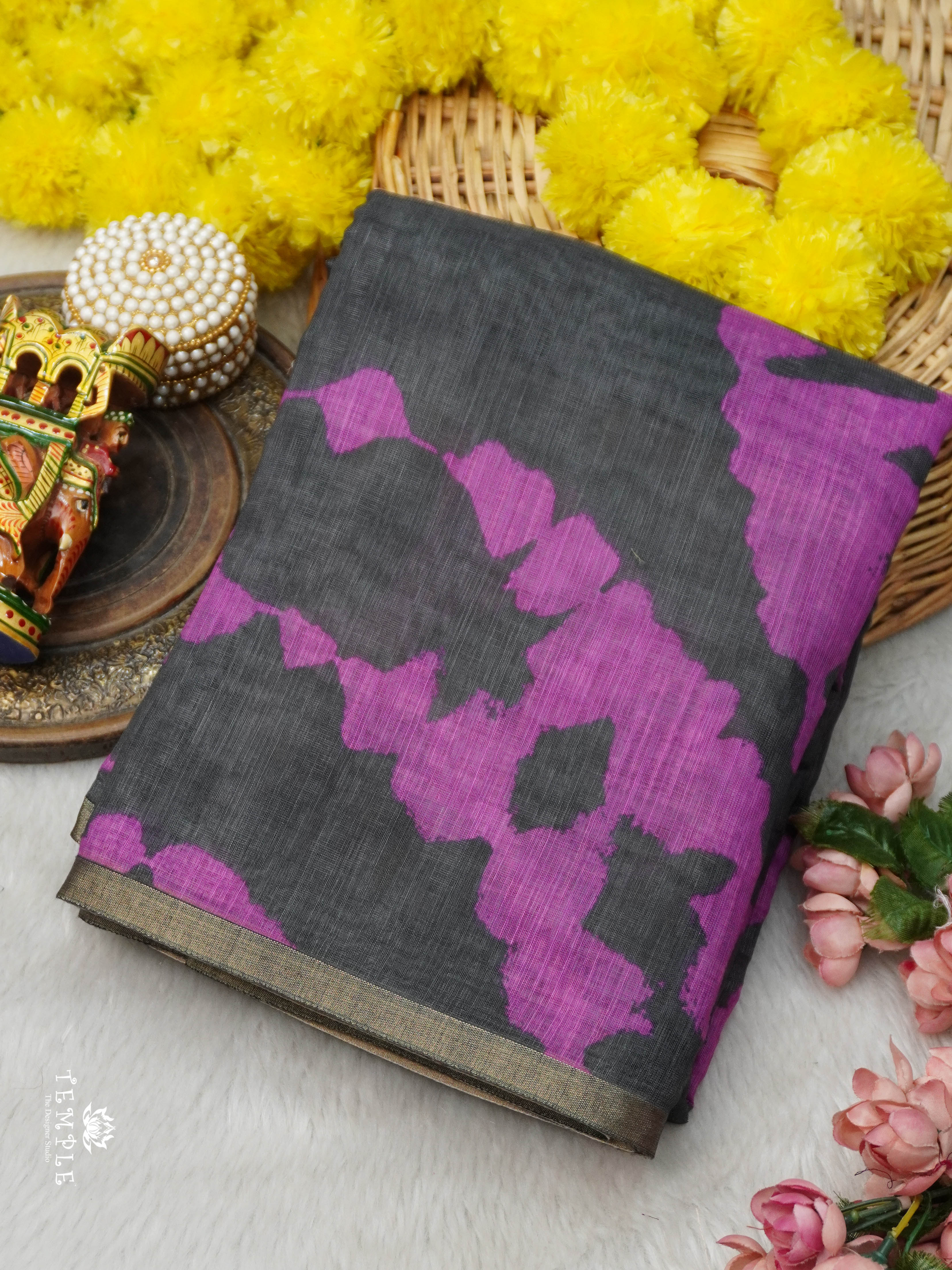 Chanderi Cotton Saree | TTDS2753